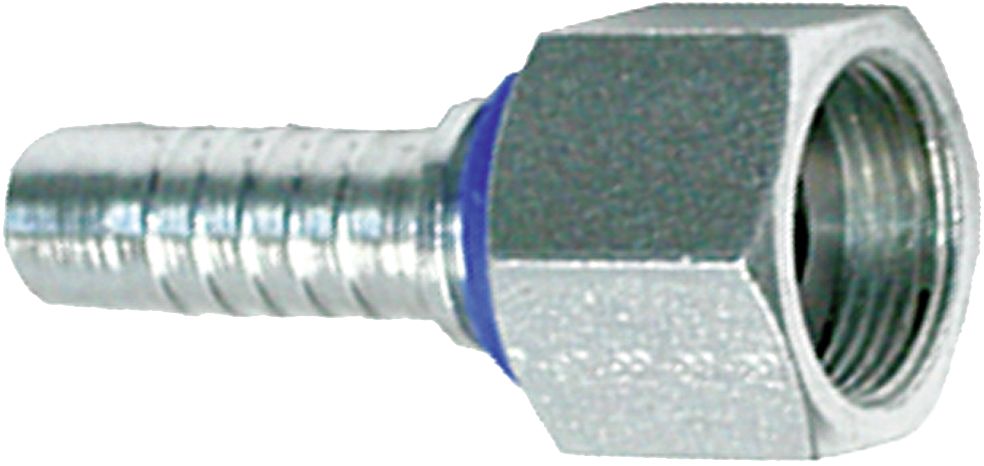 Dichtnippel "DKM", DN 12 - 1/2", M 22 x 1,5 AG, flachdichtend, mit Überwurfmutter