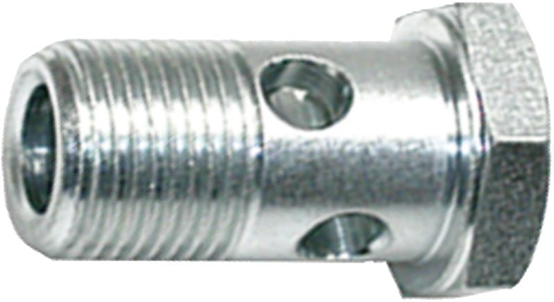 Hohlschraube "HSR" G 1/4"-19 AG BSPP, Hochdruck, Stahl, verzinkt