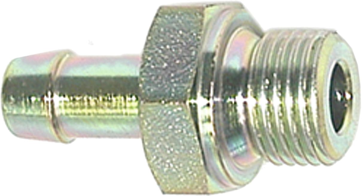 Außengewindenippel "A", G 3/8"-19 AG, NW 8, flachdichtend, Einschraubzapfen Form A