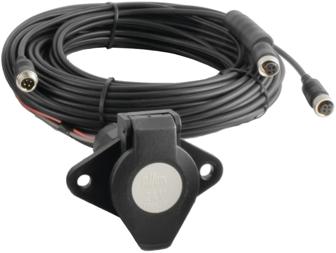 Brigade Trennstelle VBV-Serie, traktorseitig, 7-polig, 24S-Steckdose, A1847