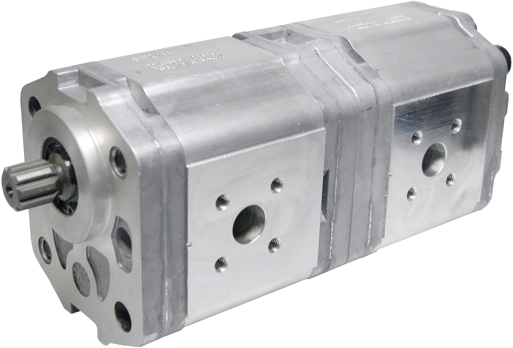 Hydraulikpumpe links doppelt Fördermenge 22,5 cm³/U; 14,0 cm³/U, für Deutz-Fahr DX, Agrostar