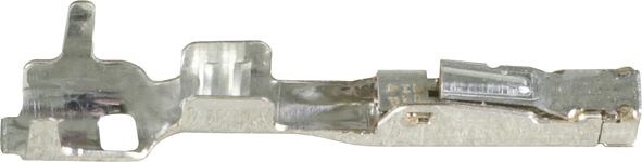 Herth + Buss Crimpverbinder Flachsteckhülse 1,2 x 0,6 mm, Kabel 0,75 – 1 mm², versilbert, 50 253 465