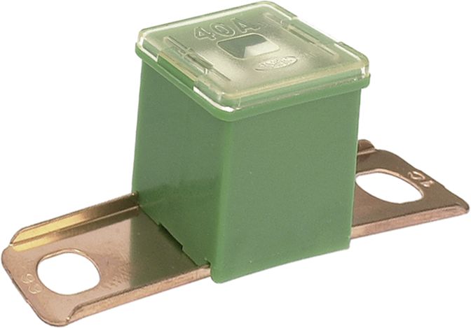 Herth + Buss Blocksicherung "PAL-C", 32 V, 40 A, grün, 50 295 454