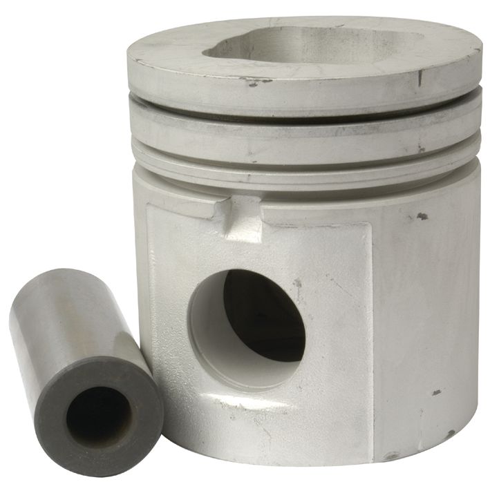 Kolben, Motor Perkins 1004.4; Perkins 1006.6, Ringträgerkolben, vierkant, Ø Kolbenbolzen 34,92 mm, für Landini, Massey Ferguson