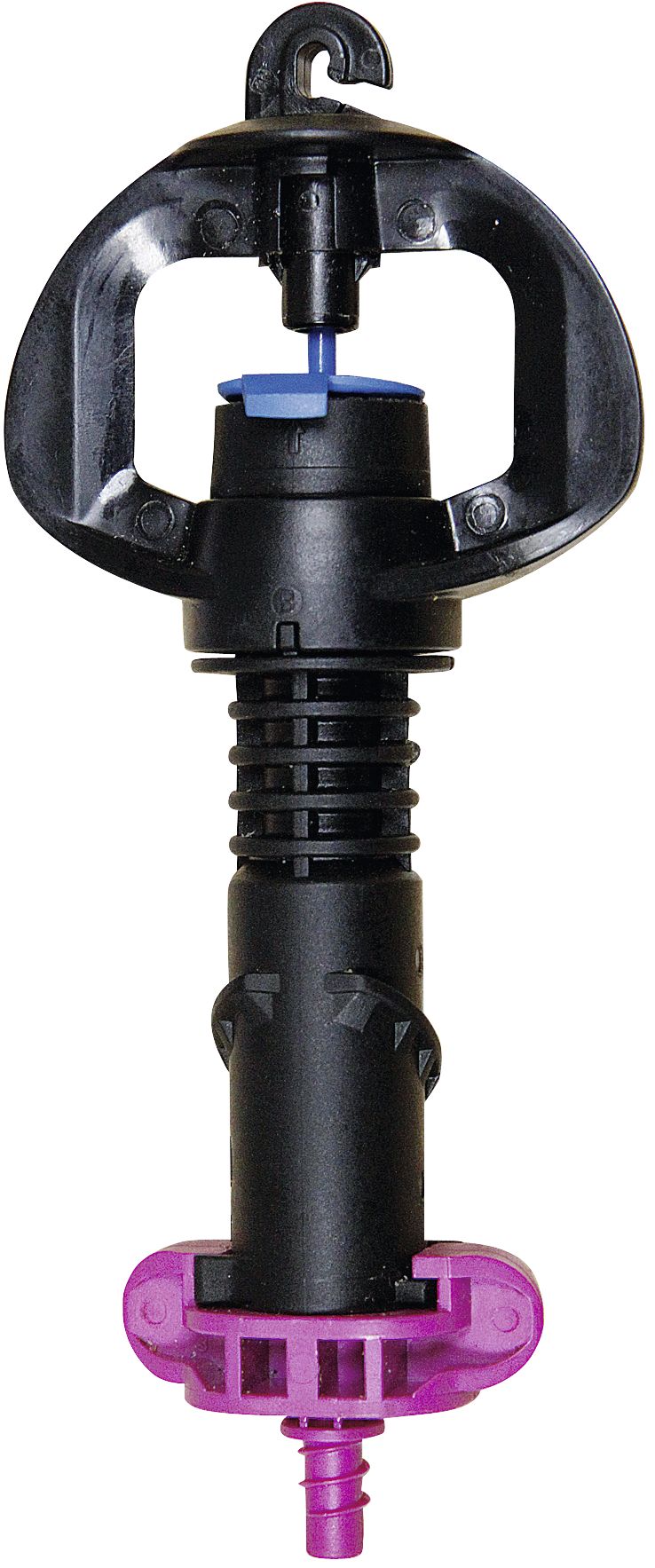 NETAFIM Microsprinkler "SuperNet SRD" 70 l/h, Ø 1,80 m, 360°, schwarz, 63500-091050