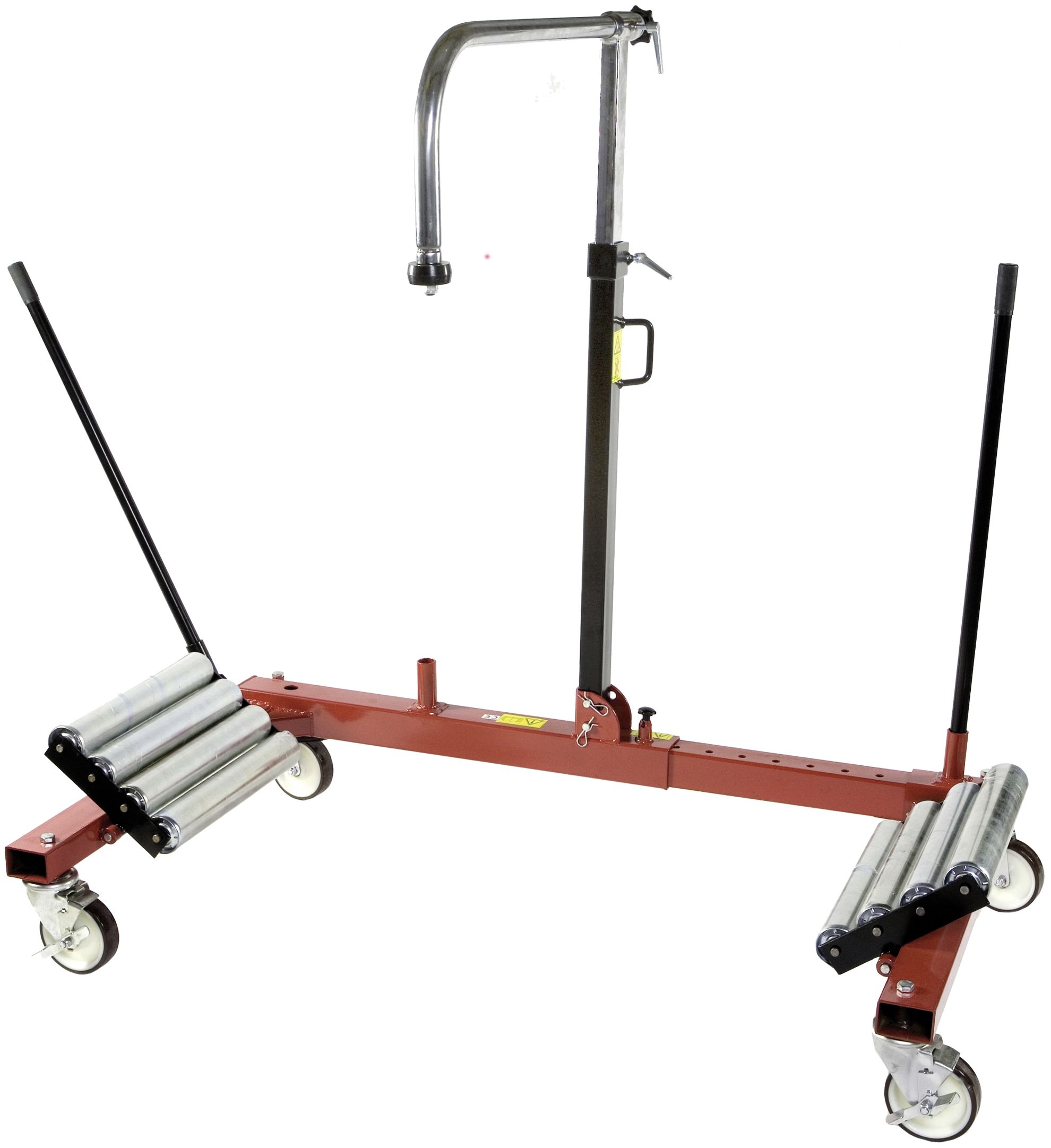Airpress Radmontier- und Demontierwagen 1,2 t fahrbar für Räder bis 80 cm Breite und 100 – 220 cm Durchmesser, 76185