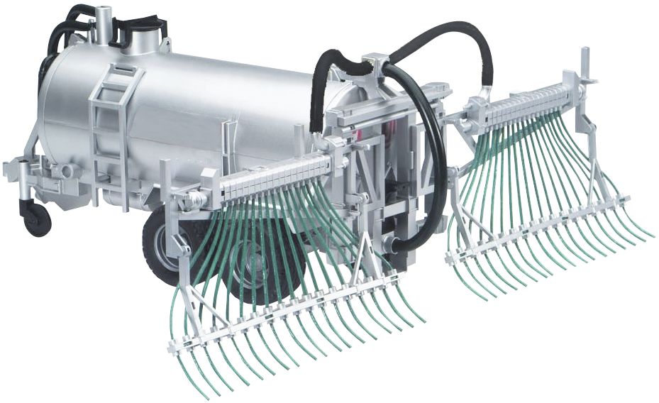 Bruder Modell "Fassanhänger" mit Schleppschlauchverteiler 1:16, 02020