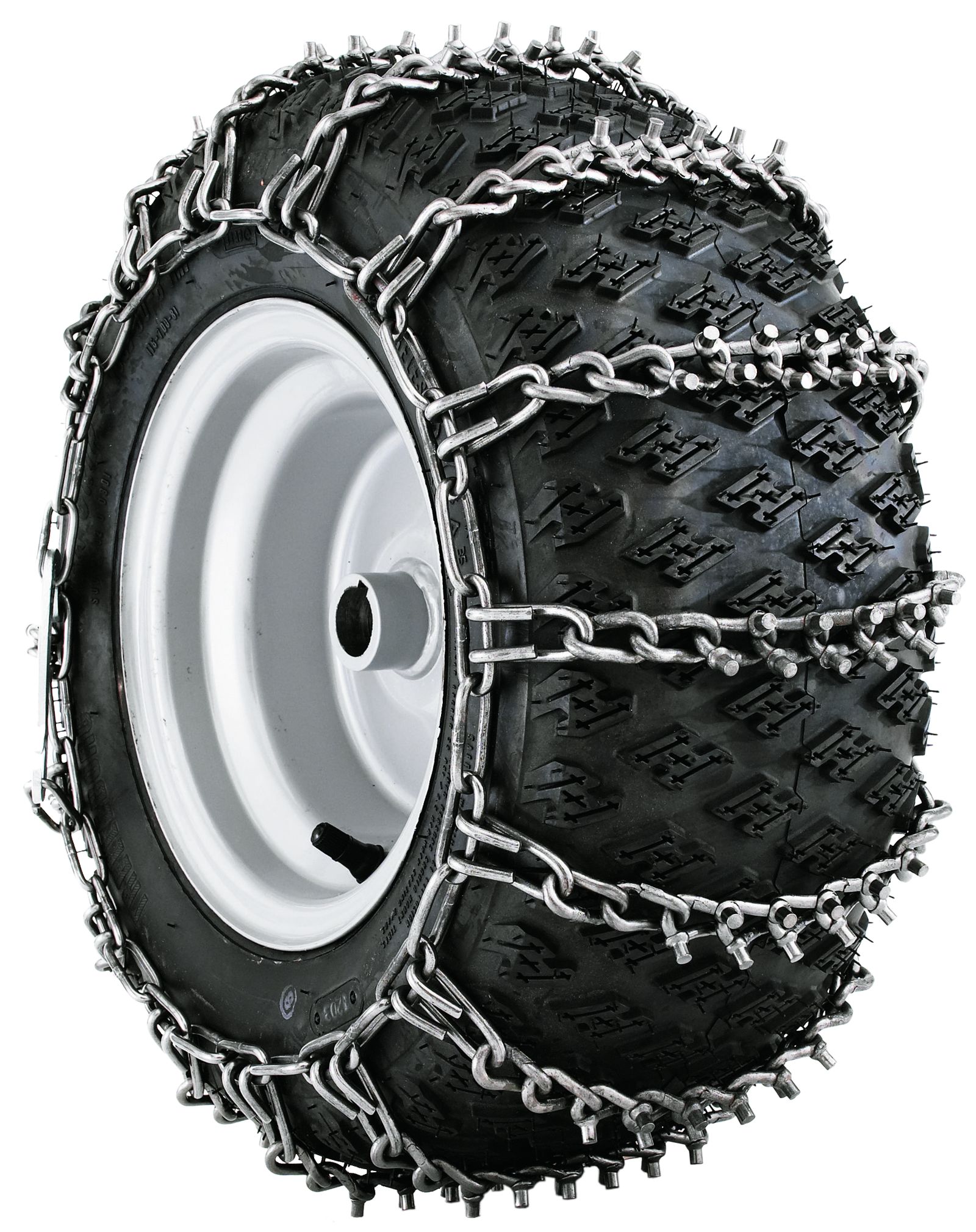 Husqvarna Schneeketten für Reifen 18x8.50-8, Rasentraktoren TC, Aufsitzmäher Rider R, mit Spikes, 9649943-01