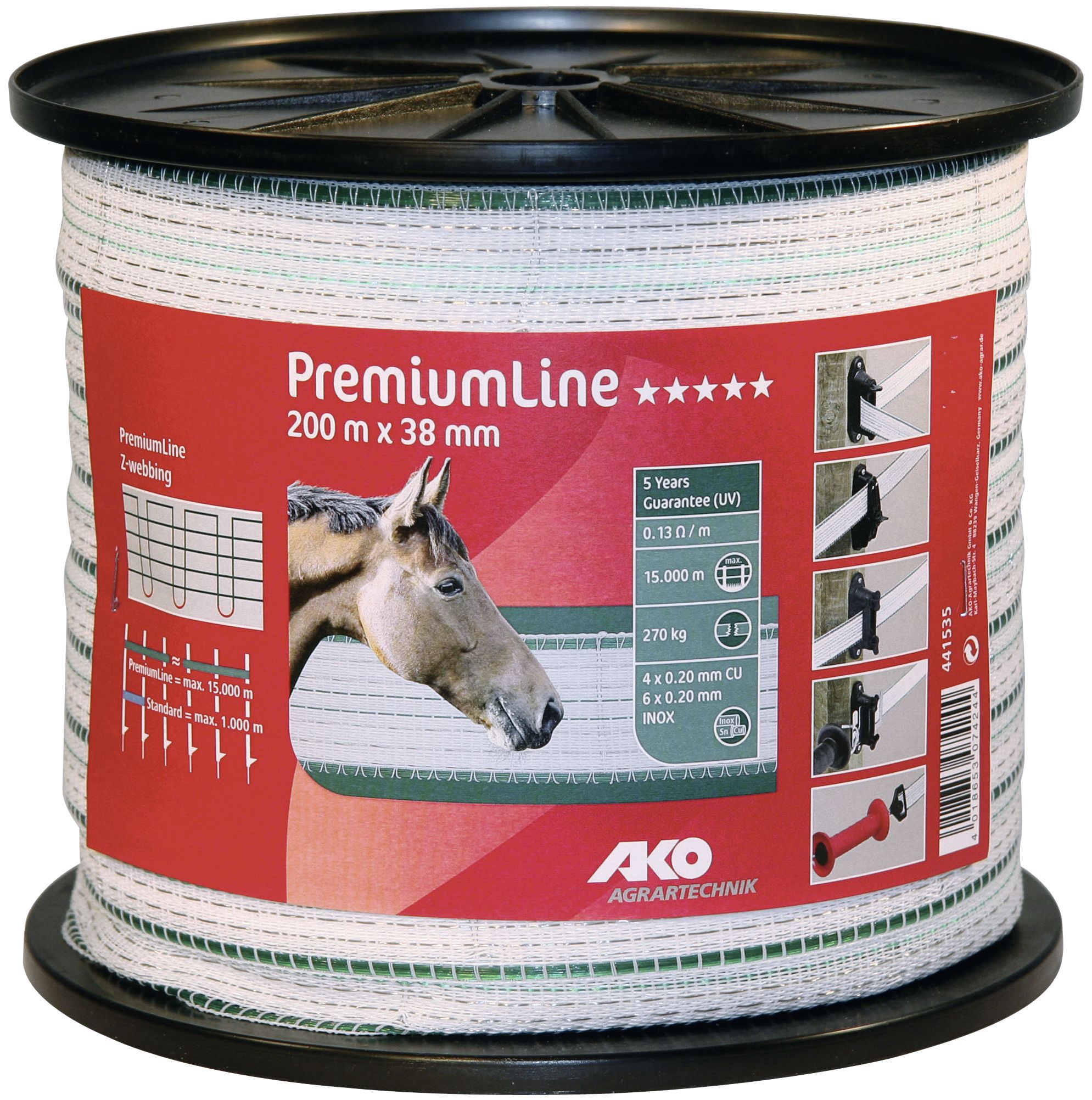 Ako Breitband "Premium" 38 mm/200 m, 441535