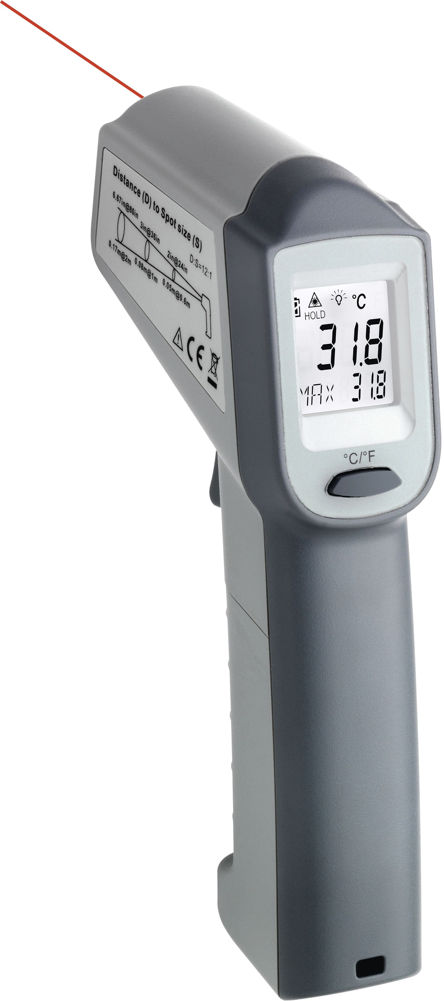Step Systems Laser-Infrarot-Thermometer -38 bis +365 °C