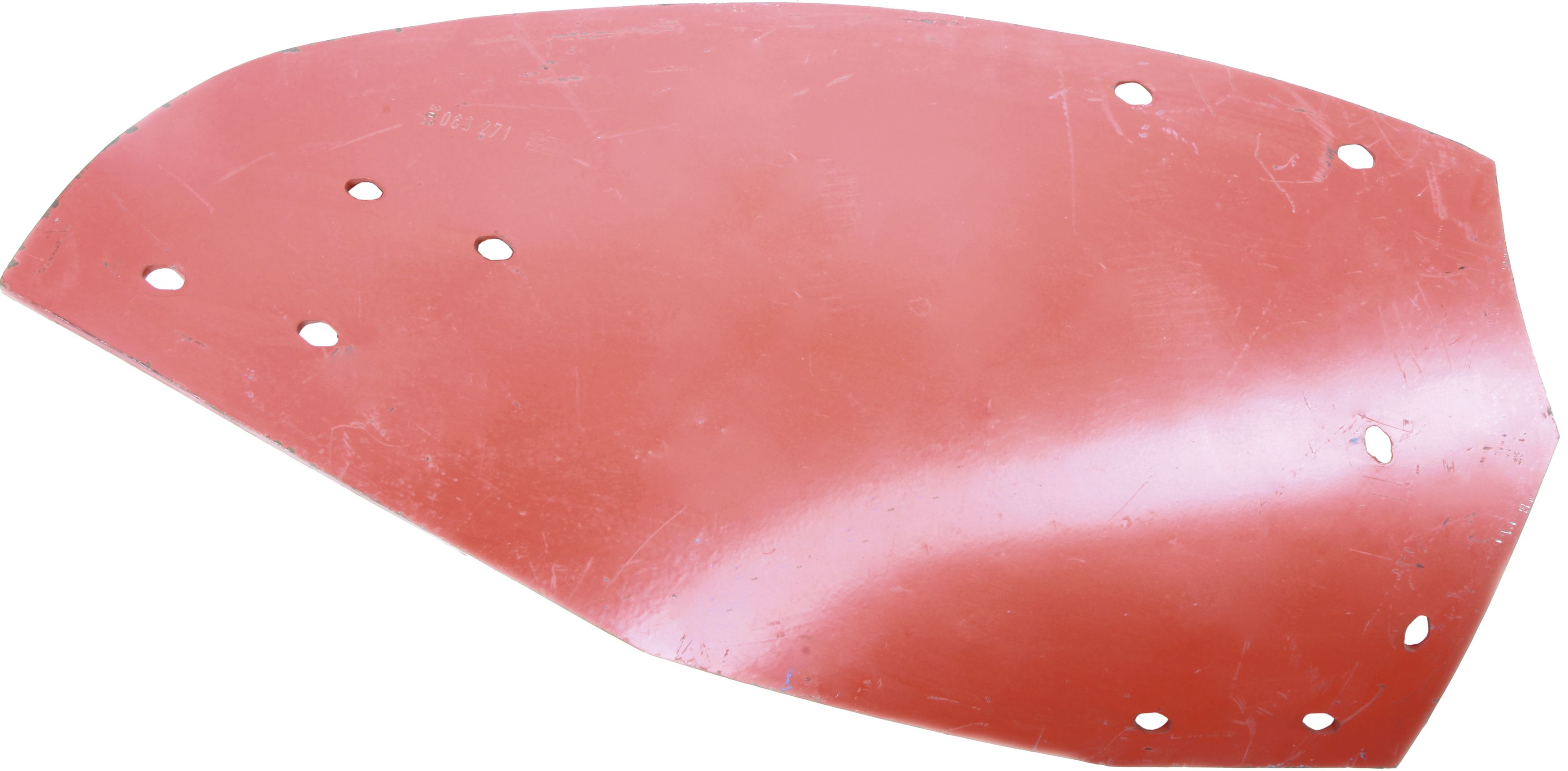 Frank Streichblech-Hinterteil, links, geschmiedete Ware, 063 271, für Kverneland, 9037611-007