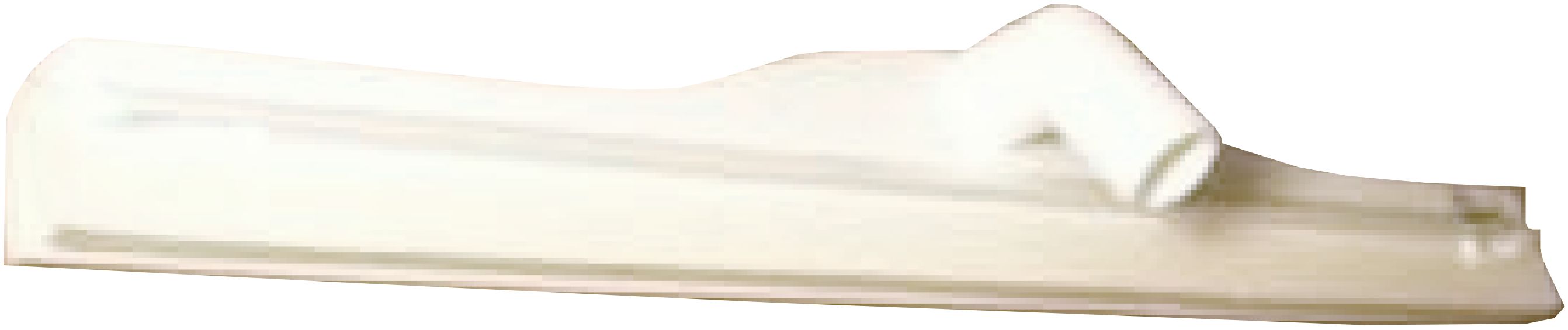 DeLaval Wasserschieber 60 cm, mit weißer Gummilippe, Rücken Kunststoff, weiß, Stielhalter drehbar, 92060112