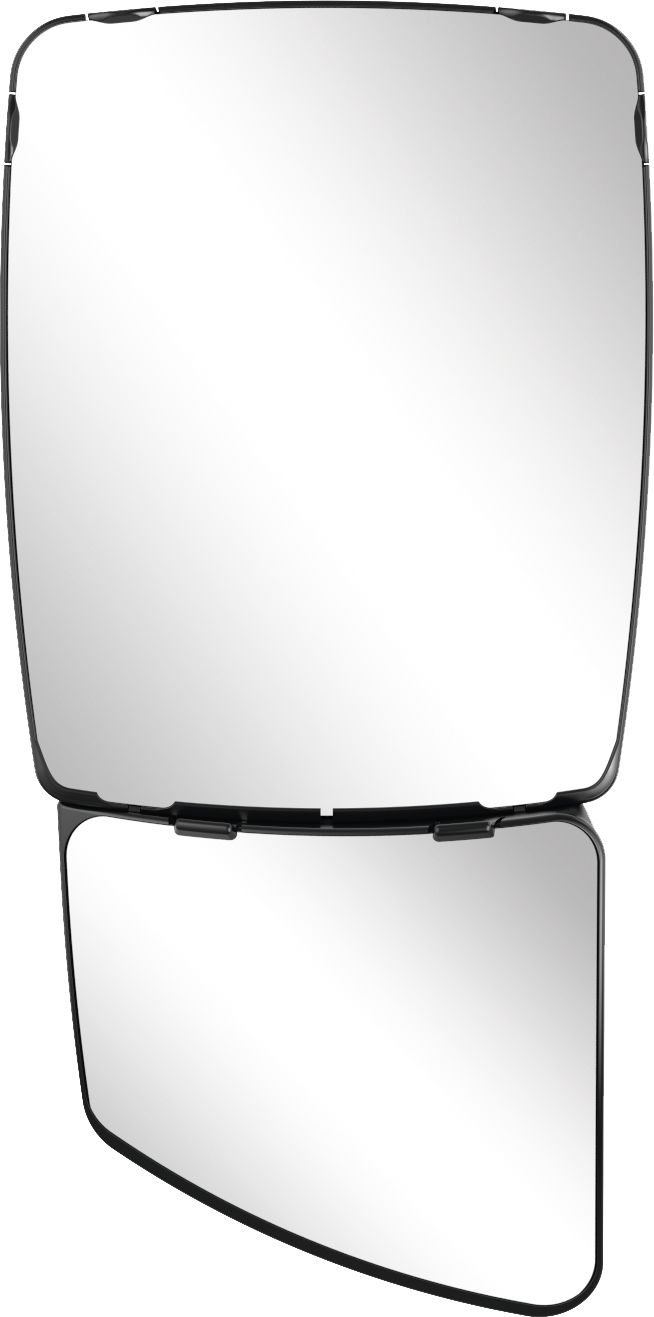 Mekra Außenspiegel "1009" links, 232 x 465 x 143 mm, Einstellung manuell, unbeheizt, mit extra großem Nahbereichsspiegel, 511009021099