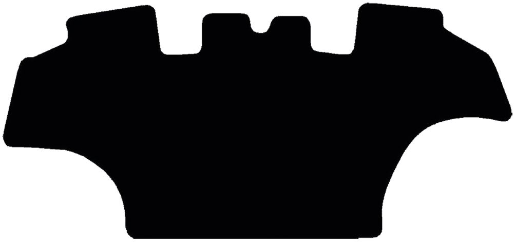 Fußmatte Velours schwarz, für Steyr Traktor CVT, 4000 Profi CVT, ab Bj. 13