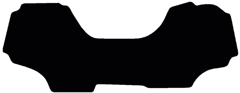 Fußmatte Velours schwarz, für Fendt Traktor Vario 200, 200 S