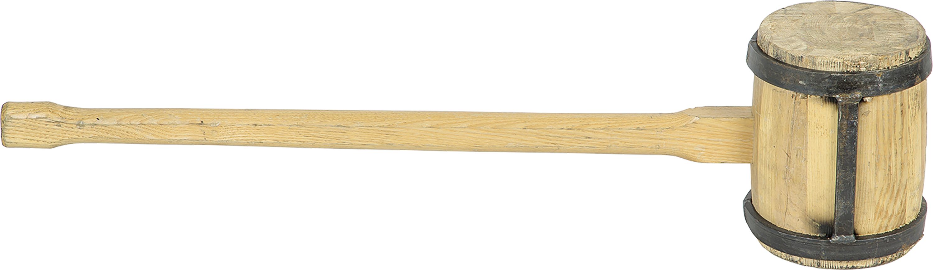 Patura Holzschlegel mit ergonomischem Griff, für das Einschlagen von Zaunpfählen und Holzpfosten, 153200