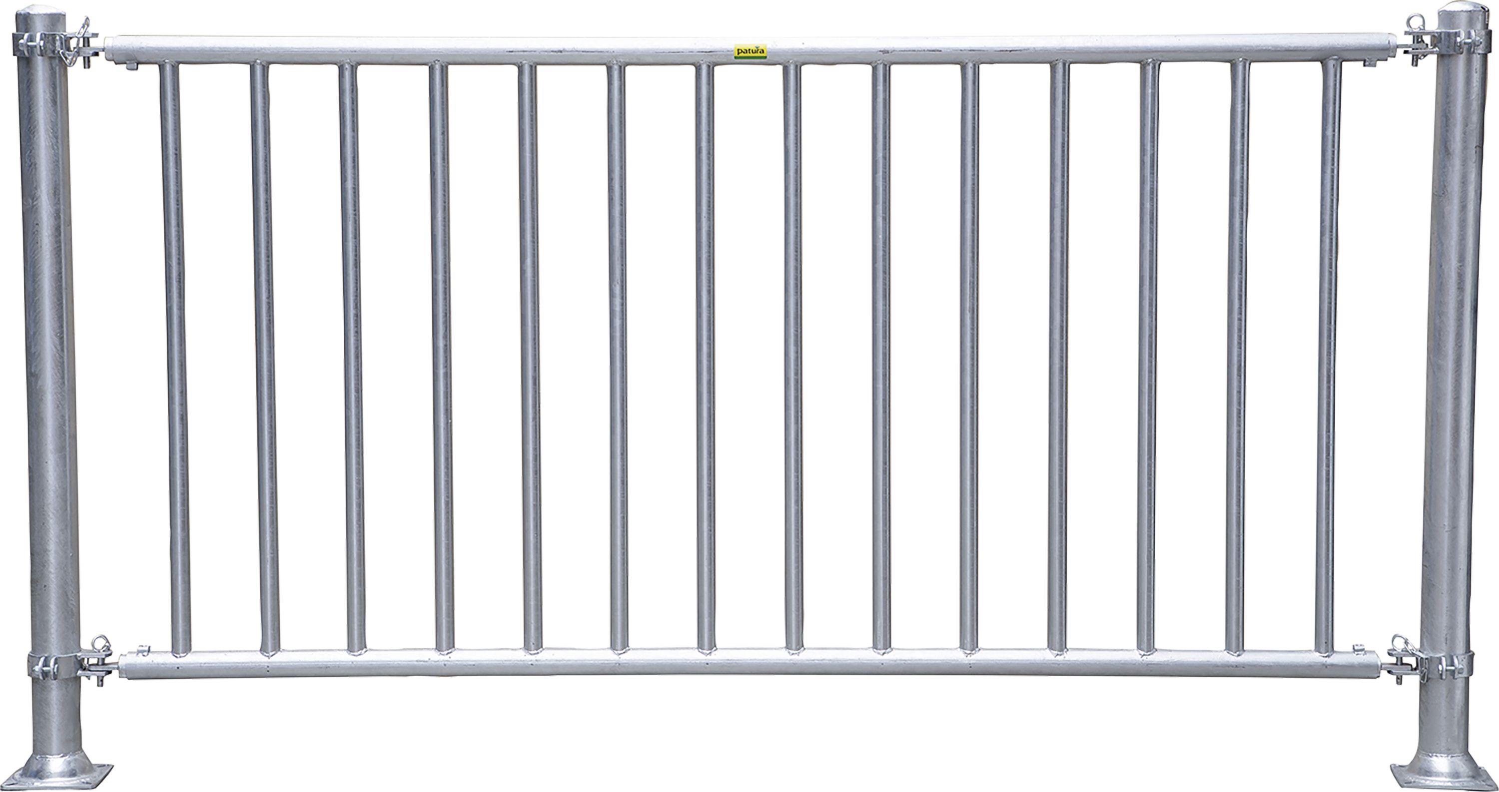 Patura Abtrennung "V", 300 cm, mit Vertikalstreben, 323653