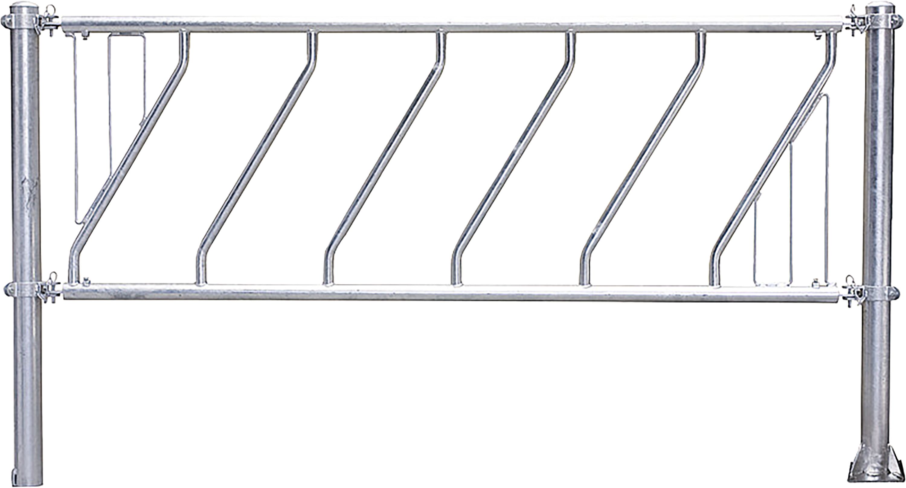 Patura Fressgitter 500 cm 10 Fressplätze, für Großvieh, schräg, 334042