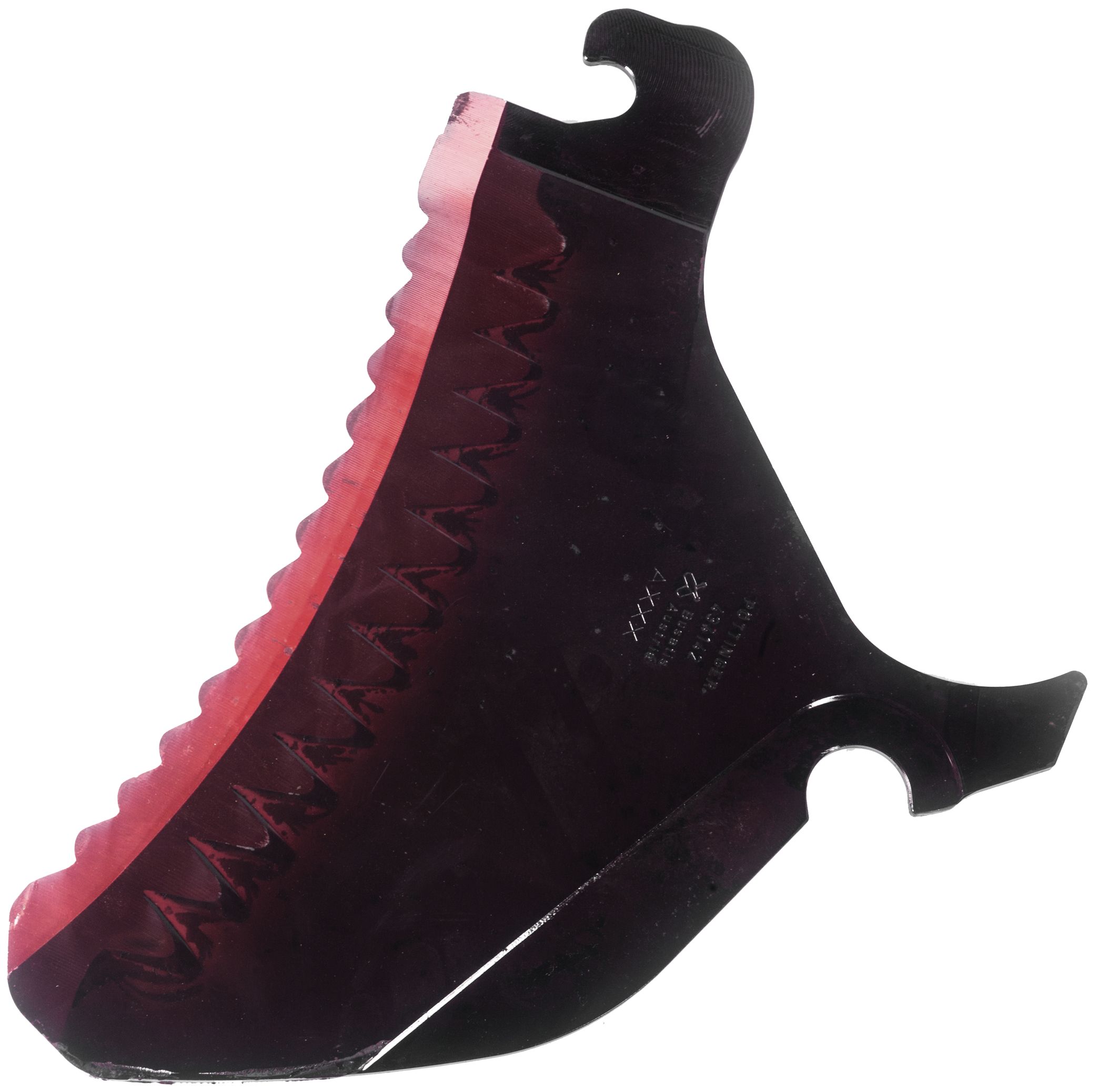 Pöttinger Ladewagenmesser "Durastar extra dick" 270 x 250 x 6,3 mm, für Ladewagen Jumbo, 434.150