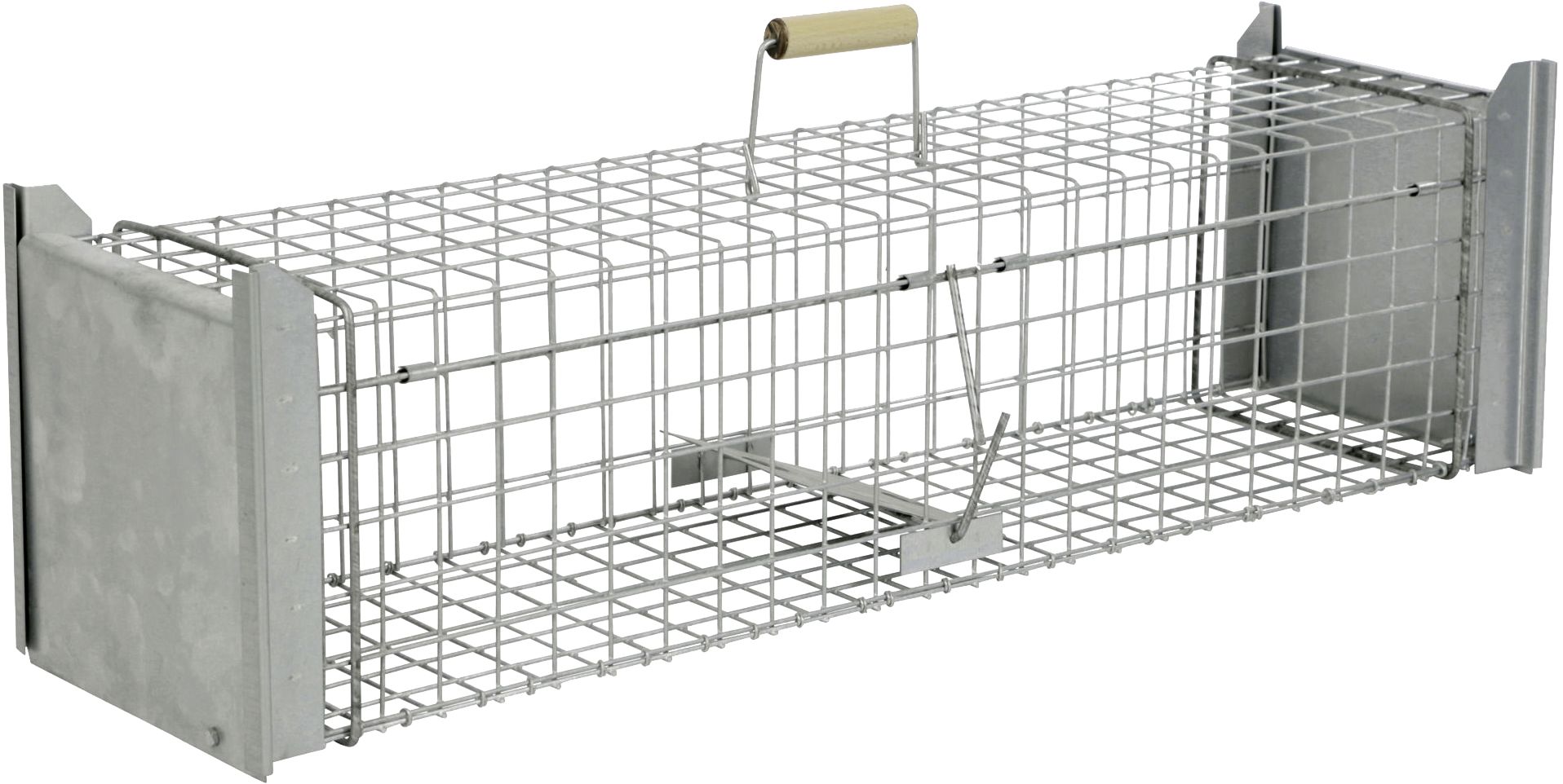 cit Kastenfalle "Alive Predator Super" 105 x 26 x 26 cm, für Ratten, Iltisse, Füchse, streunende Katzen, Waschbären, Marder und andere Tiere, 299469