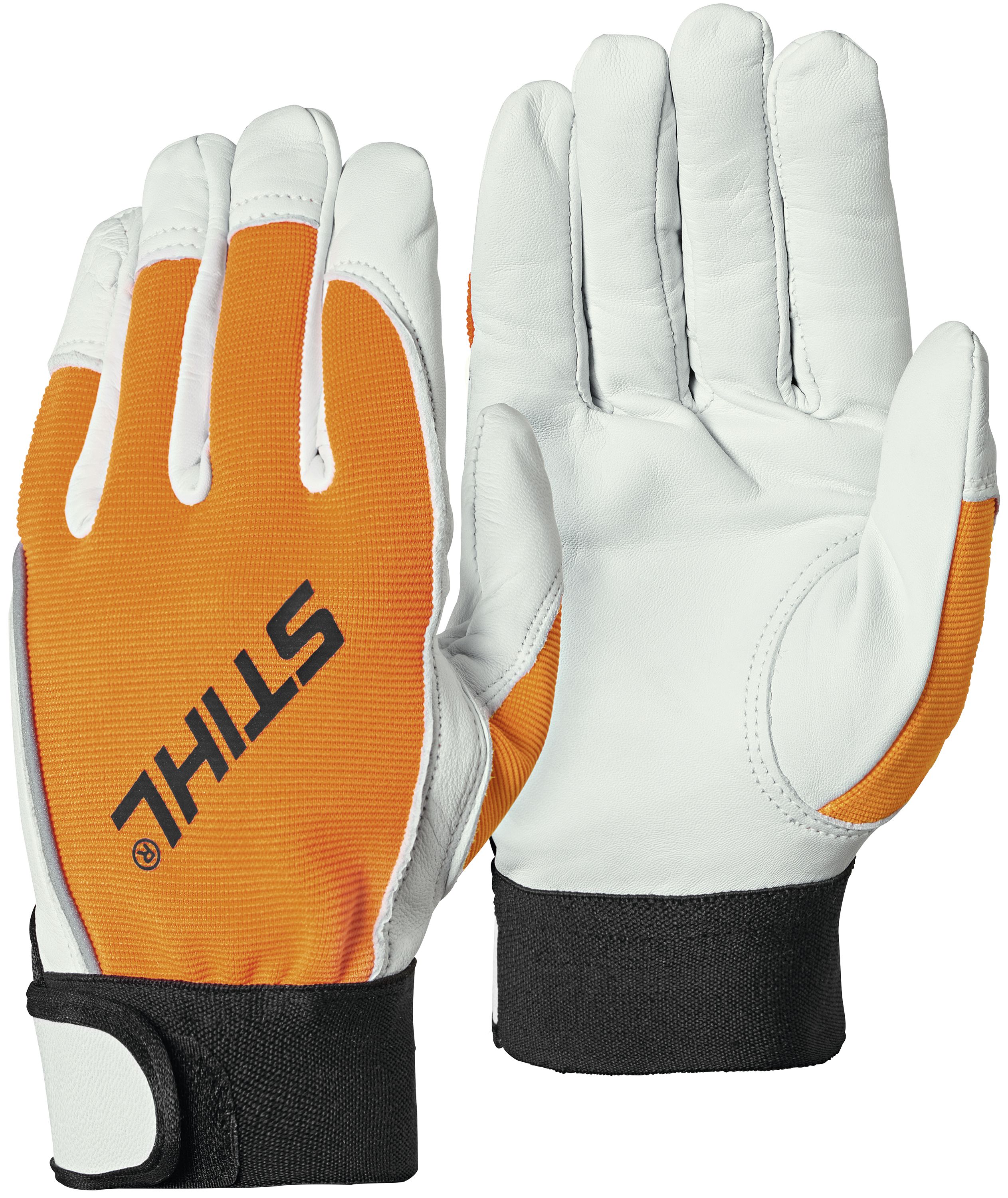 STIHL Handschuhe "Dynamic SensoLight" Gr. S geschlossener Bund und Klettverschluss, ohne Schnittschutz, 0088 611 0808