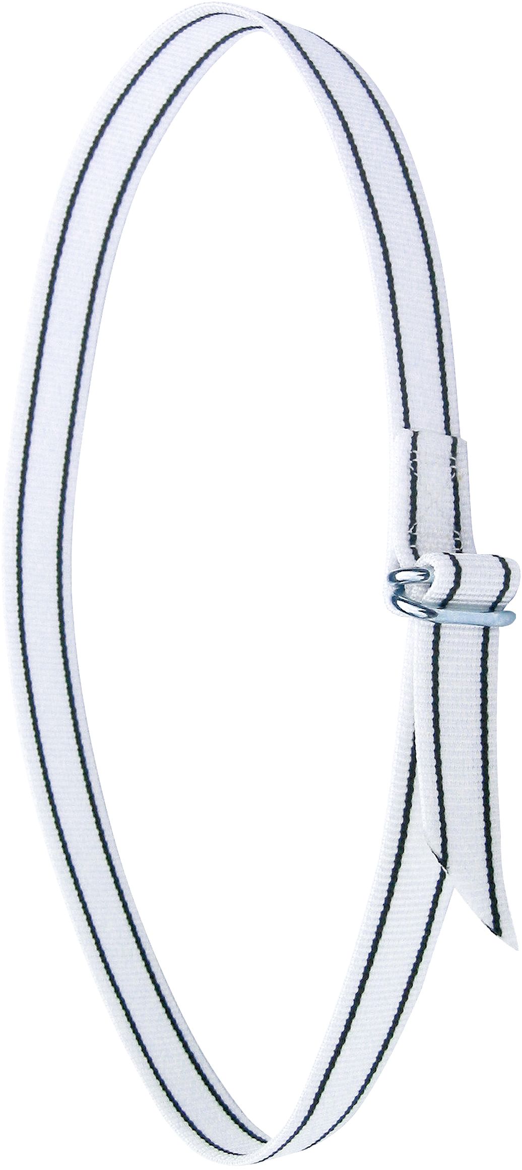 KERBL Halsmarkierungsband 130 x 4 cm Ringverschluss, Metall, schwarz; weiß, 2088