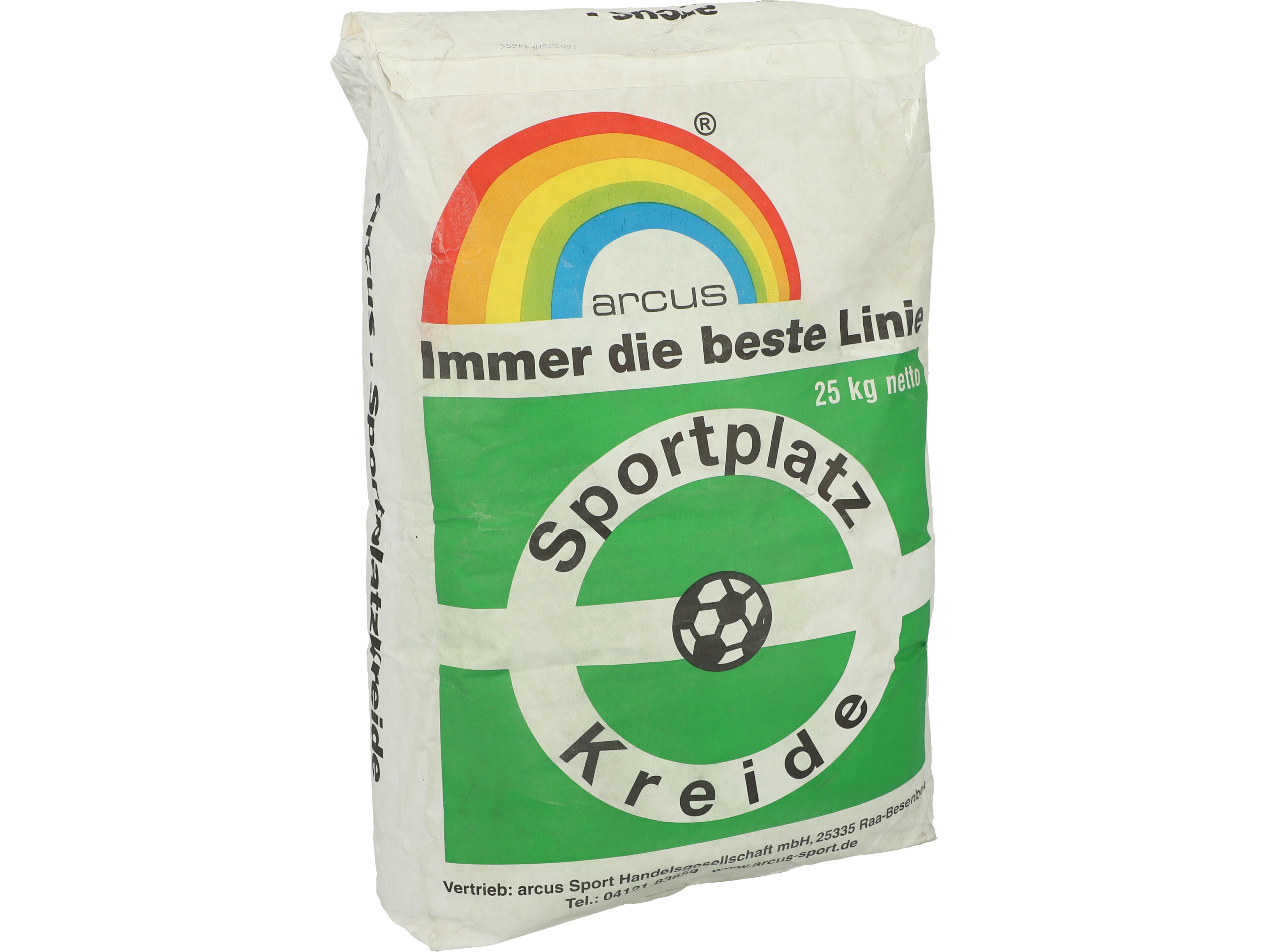 arcus Sportplatzkreide 25 kg Sack