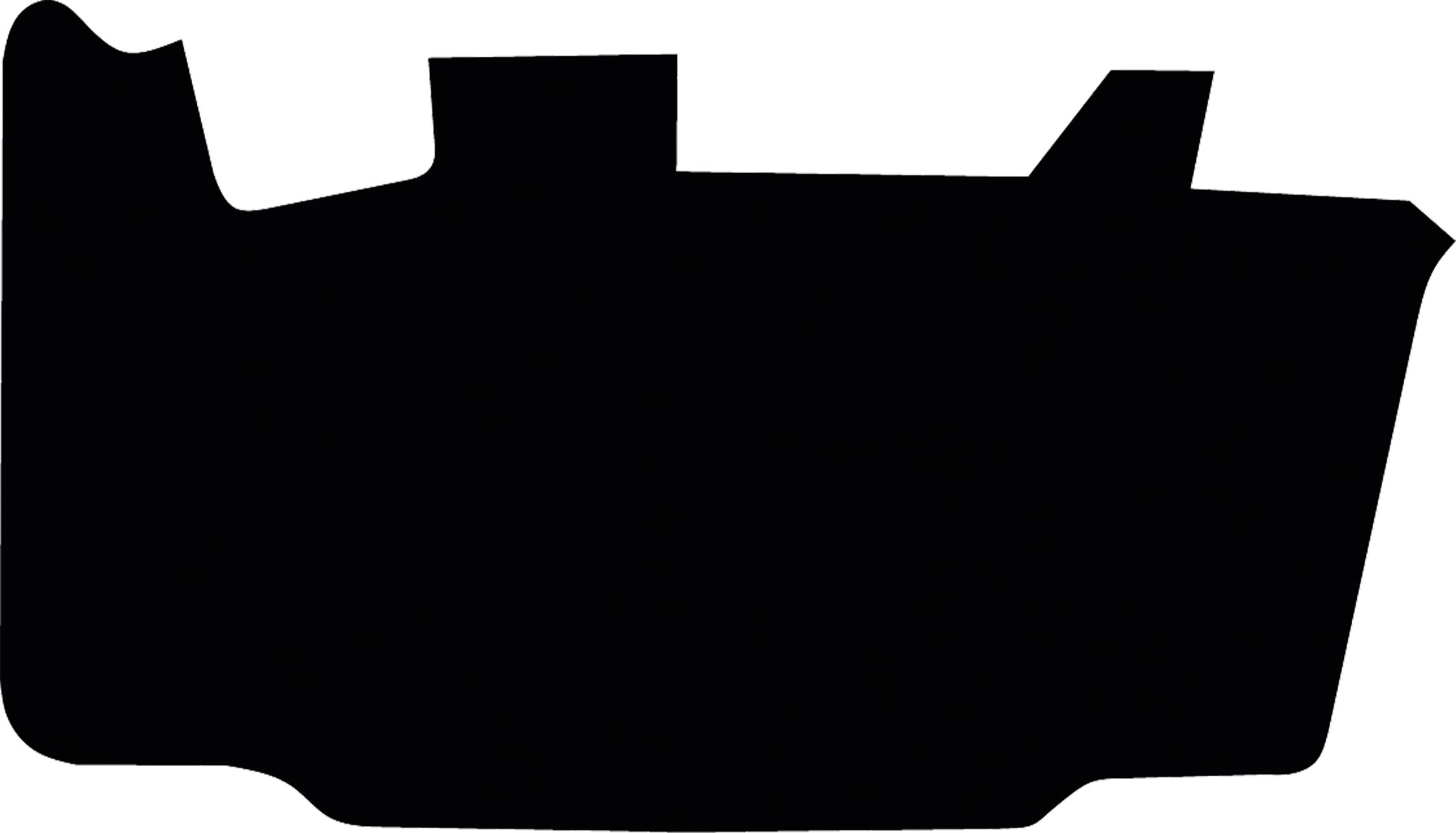 Fußmatte Gummi schwarz, für Eurocomach Bagger 1,8 to., ab Bj. 06