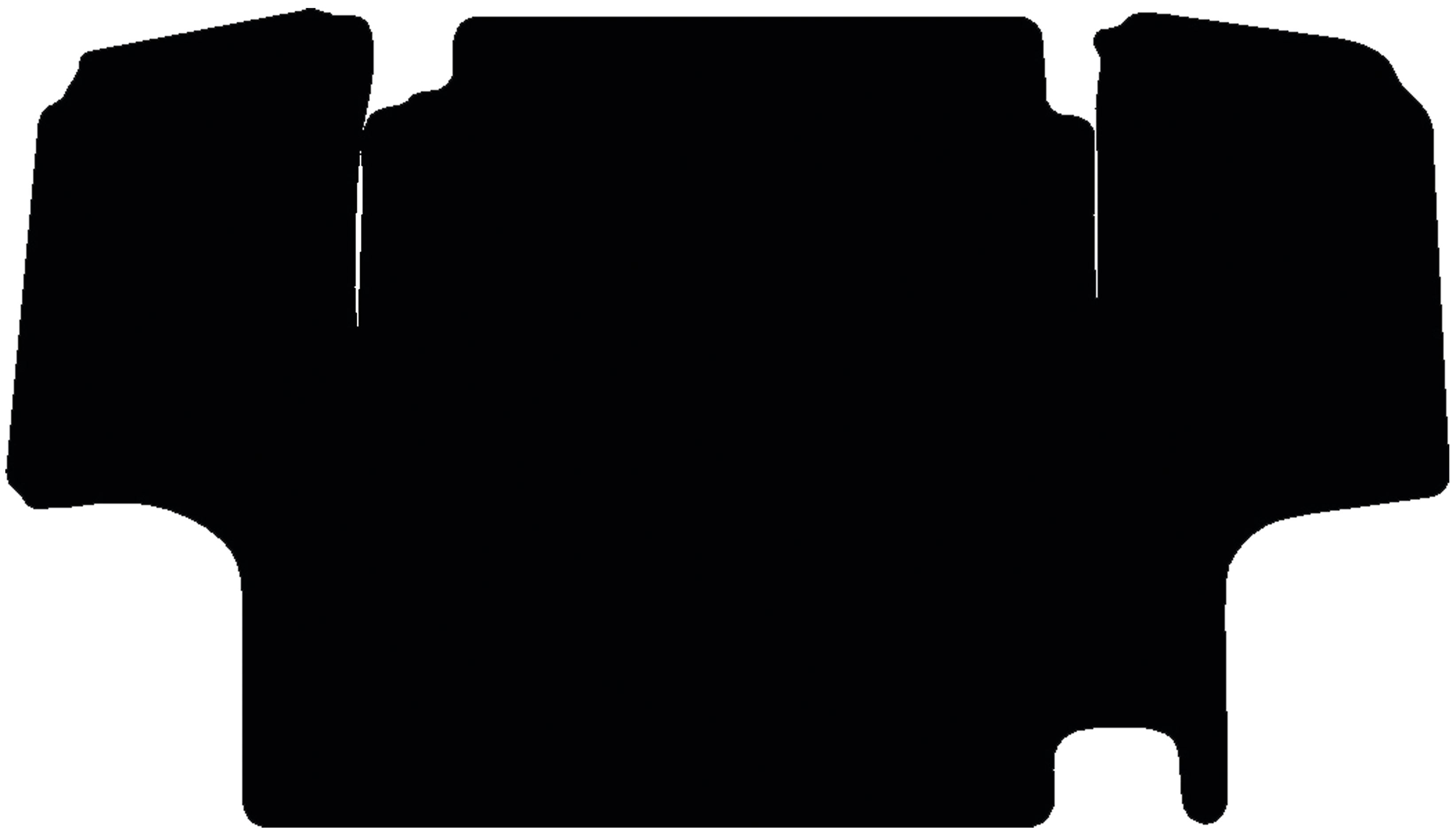 Fußmatte Gummi schwarz, für Case IH Traktor 844 XL, Bj. 81 – 96