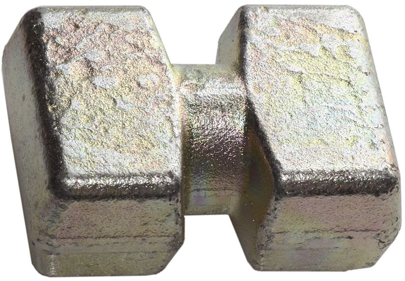 Pöttinger Vierkant 39 x 28 x 16 mm für Messerhalter Schneidwerk Ladewagen, 141.43.040.2