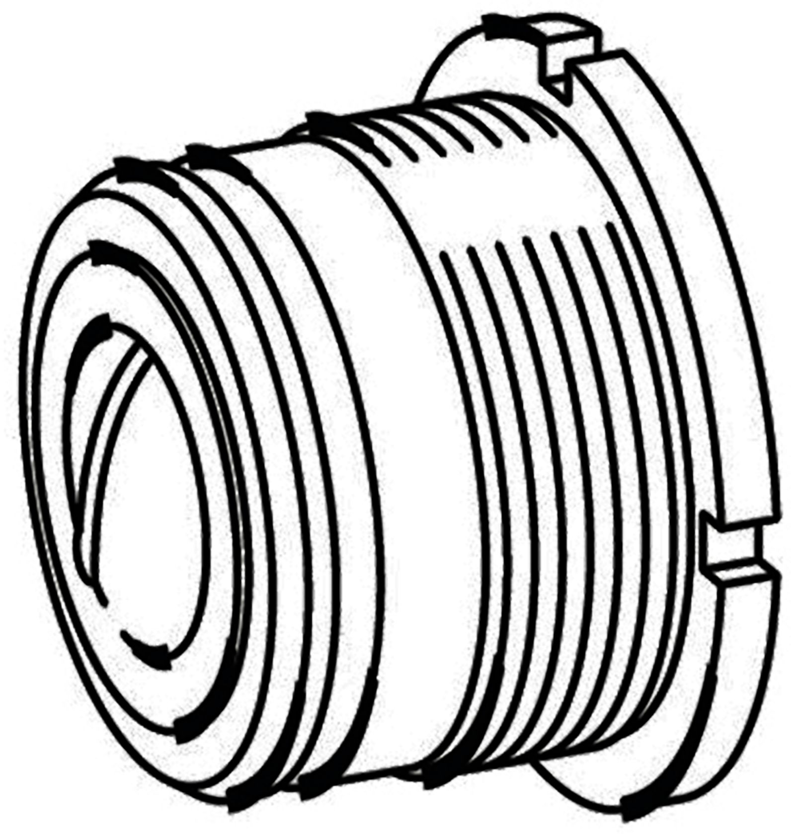Walterscheid Zylinderdeckel M 74 x 1,5 IG, für hydraulischen Oberlenker HOLHS C-70 Kat. 3, 1309474