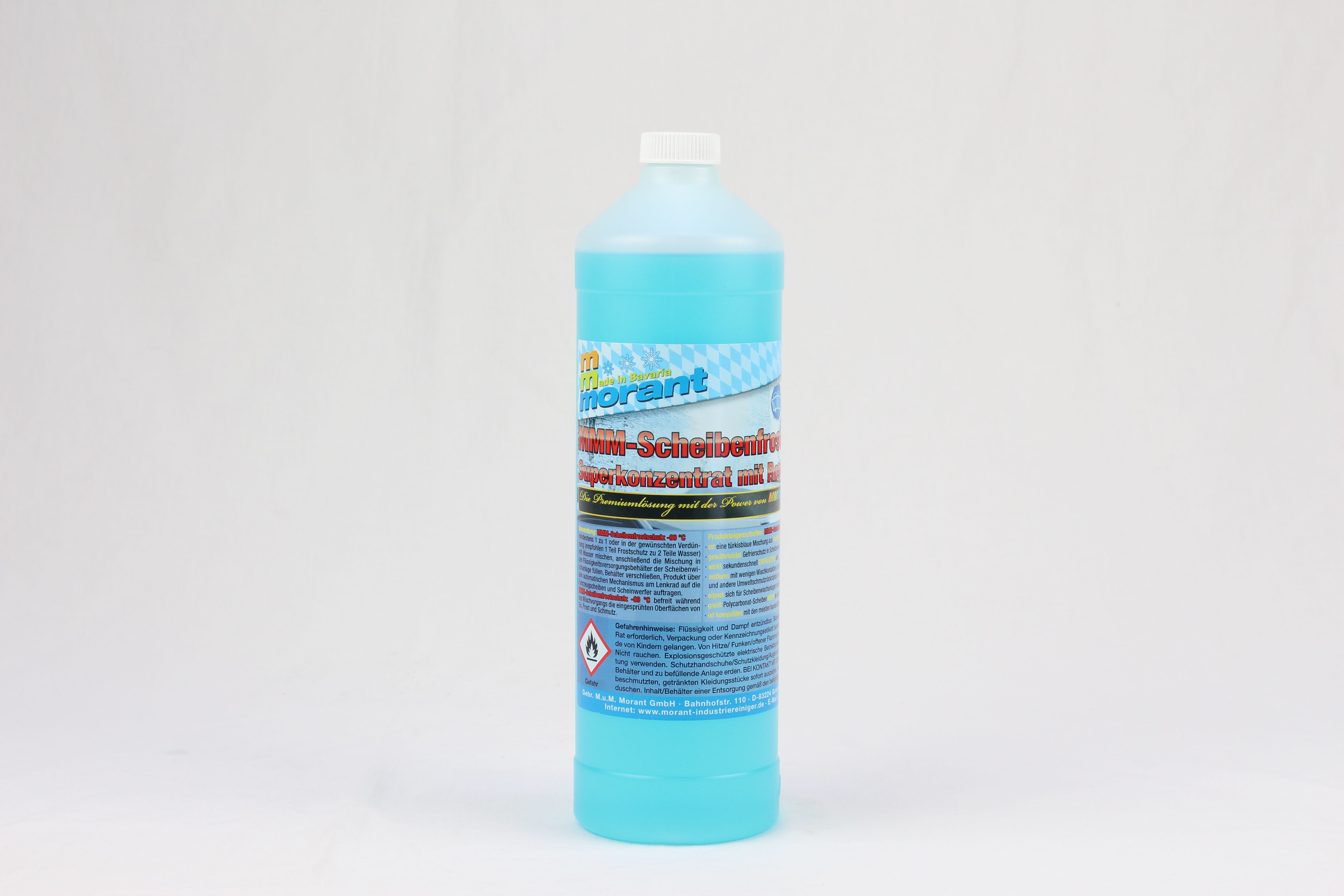 MMM – Scheibenfrostschutz -80 °C Superkonzentrat mit Rosenapfelduft 1 l Dose