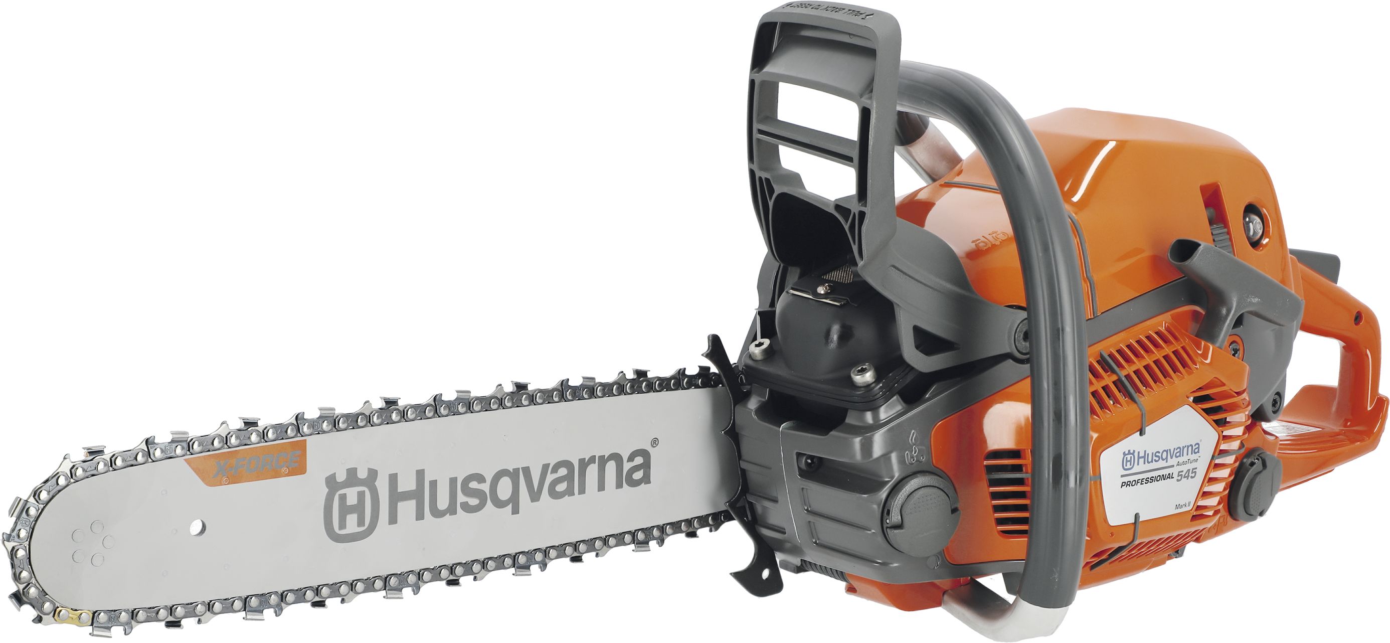 Husqvarna Benzin-Kettensäge "545 Mark II" 2,7 kW (3,7 PS) Schienenlänge 38 cm, mit 5 Ketten, 9676906-35