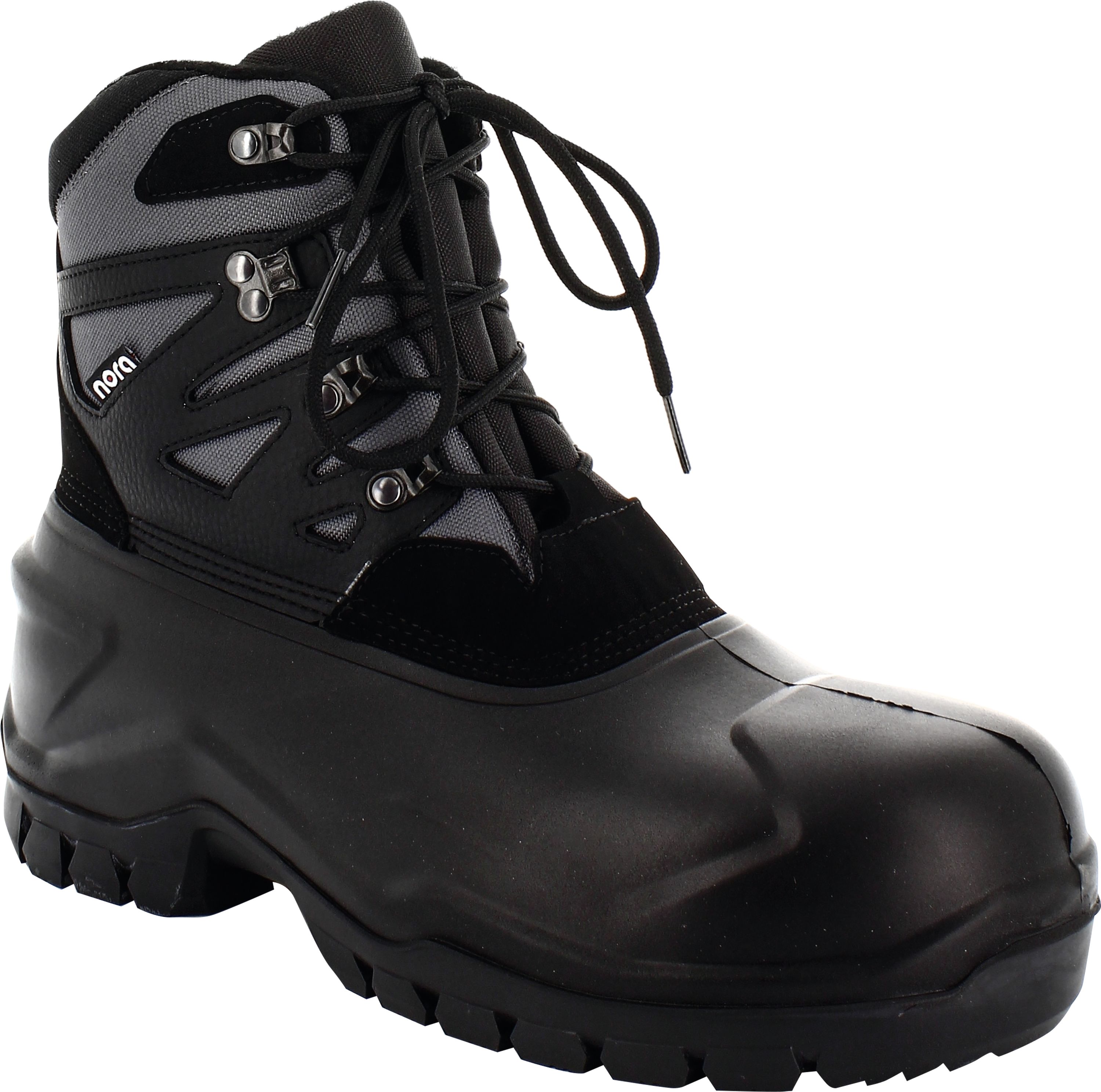 nora Sicherheitsschuhe "Unik Low S5" Gr. 42, schwarz; grau, 347661