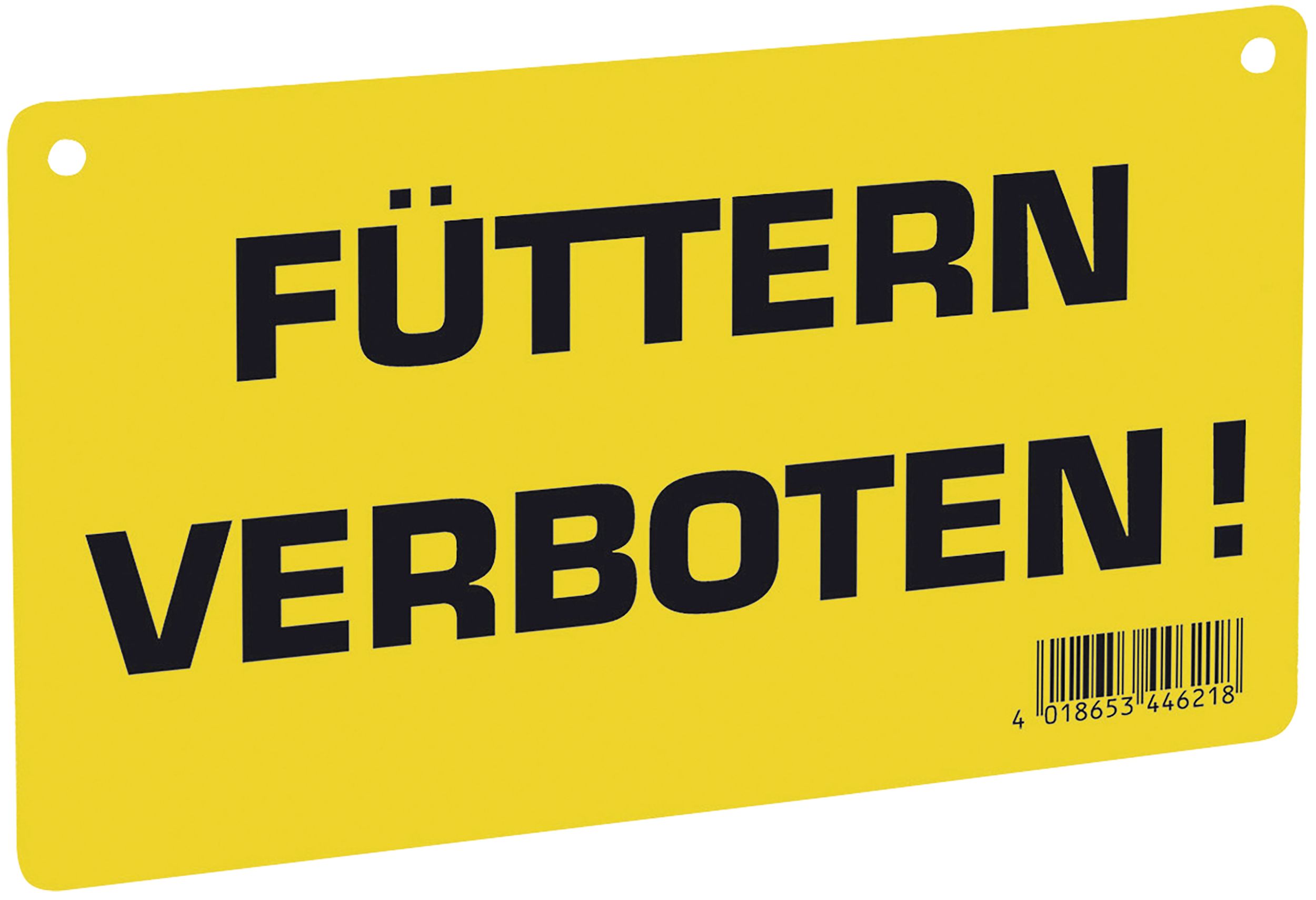 KERBL Warnschild "Füttern verboten!", Kunststoff, 44621