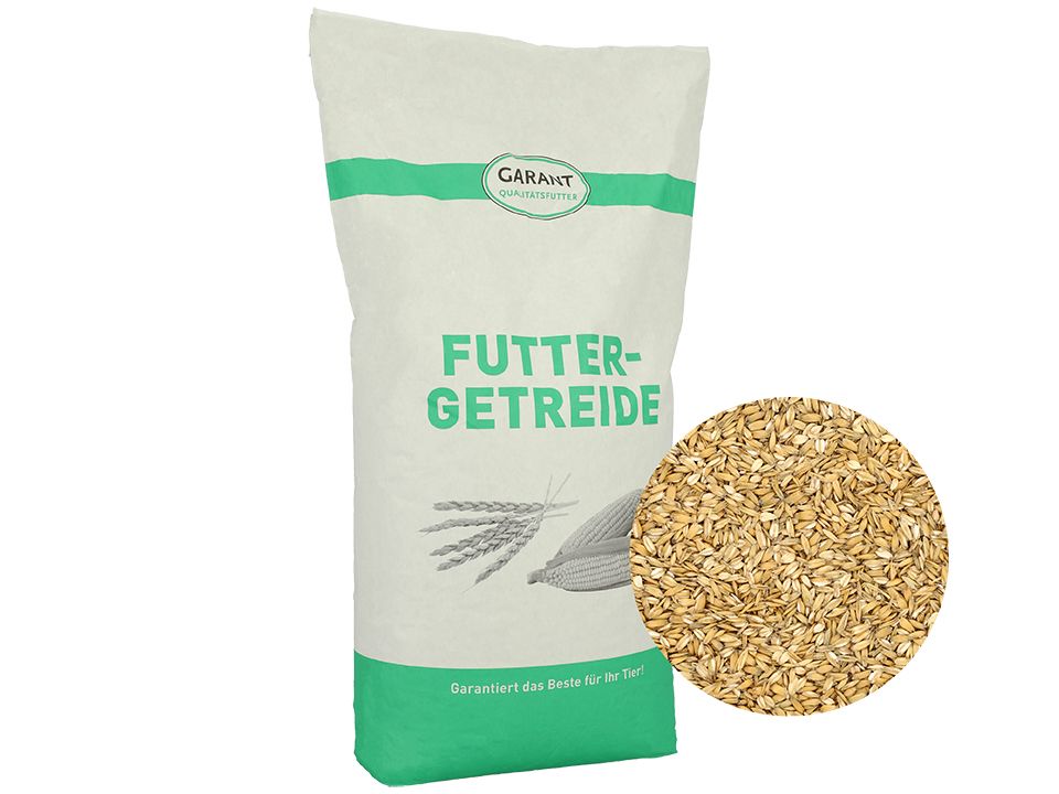 Hafer gequetscht ohne Gentechnik gequetschter Futterhafer für Pferde und andere Tiere 15 kg Sack