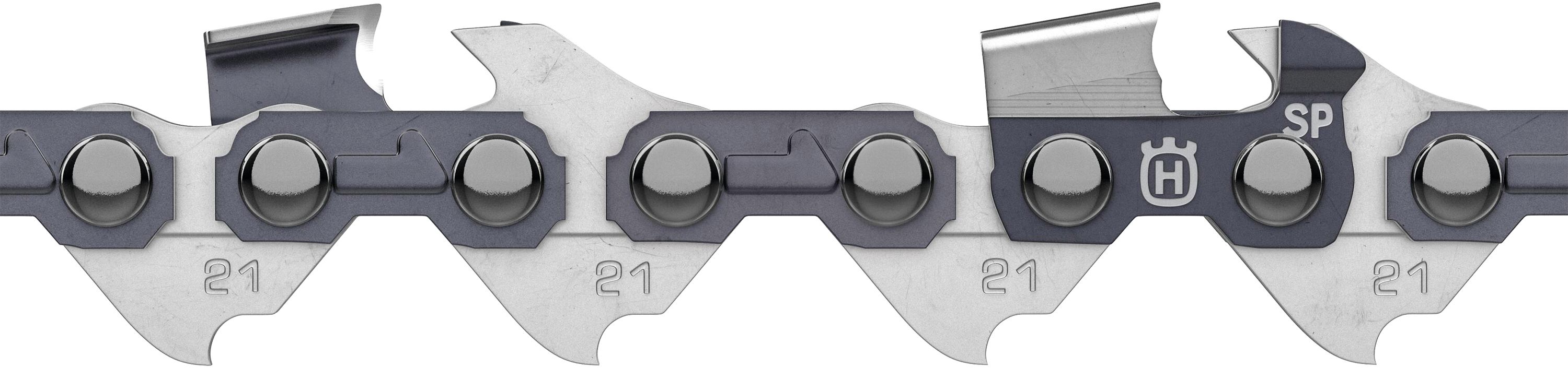 Husqvarna Sägekette "X-CUT SP21G" .325" mini .043"/1,1 mm, 64 Treibglieder, Halbmeißel, abgelängt, 5939141-64
