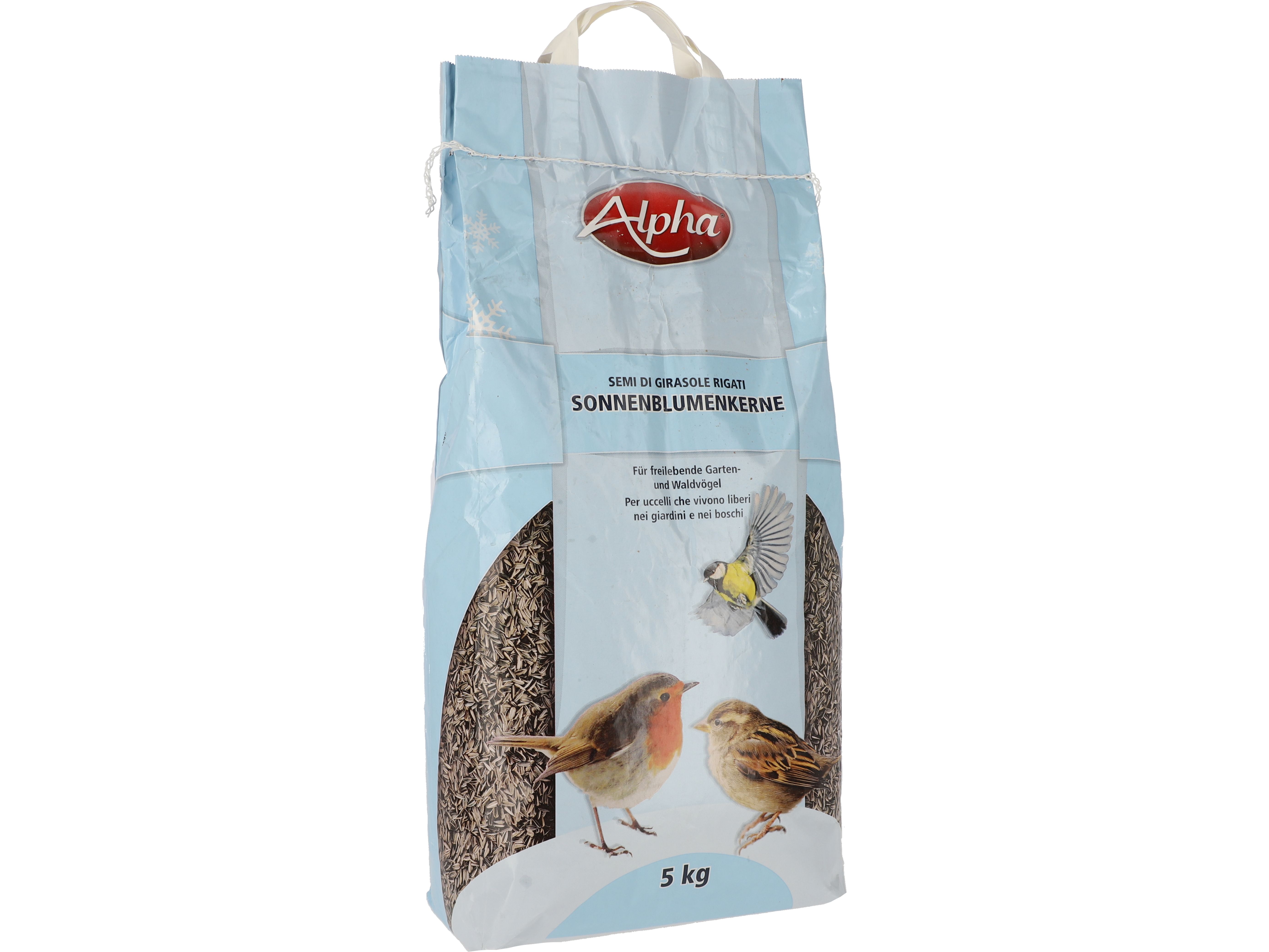 Alpha Sonnenblumenkerne gestreift Körner 5 kg Sack