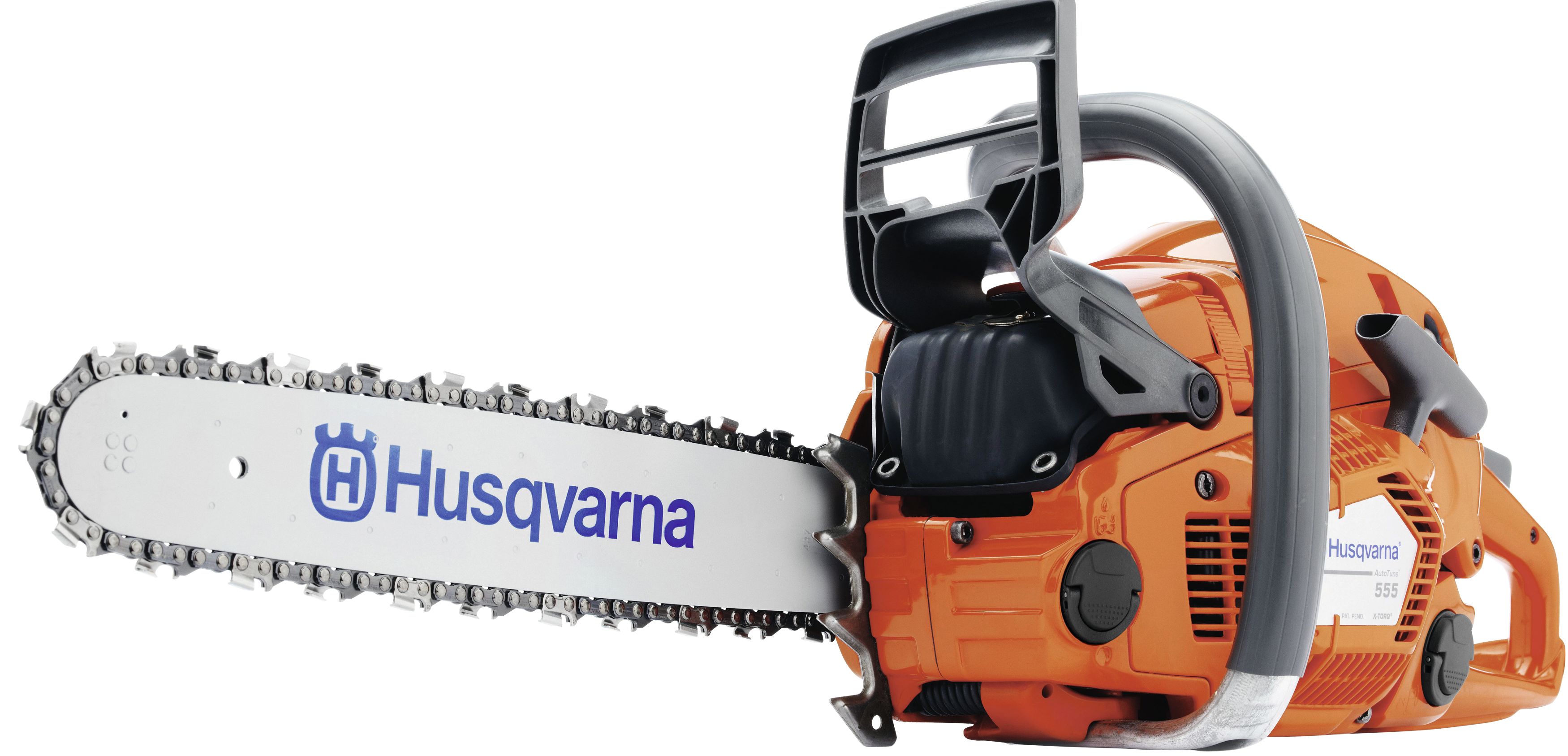 Husqvarna Benzin-Kettensäge "555" 3,1 kW (4,2 PS) Schienenlänge 45 cm, ohne Handschuhe, 9705012-18