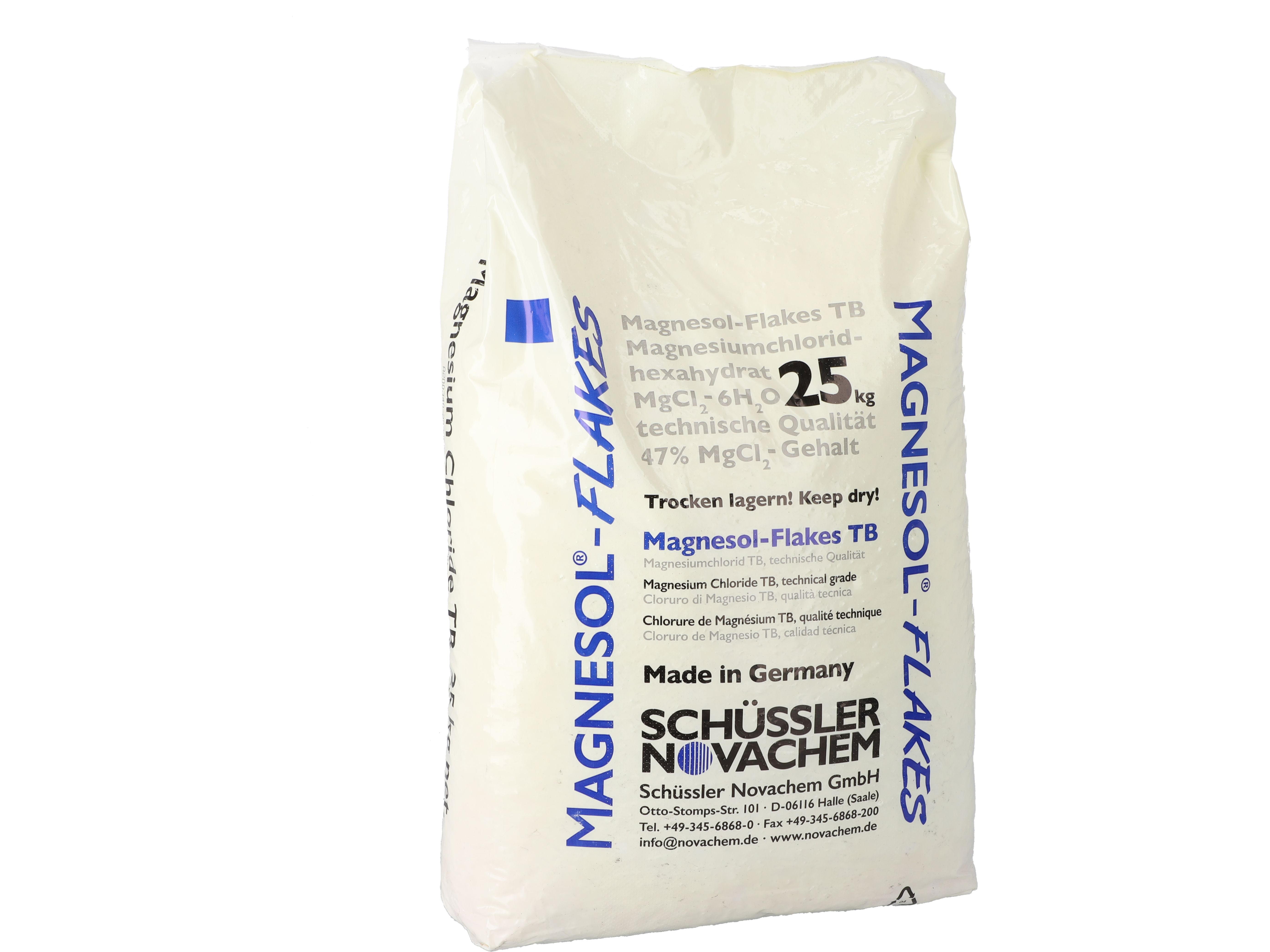 Magnesiumchlorid 47% 25 kg Sack