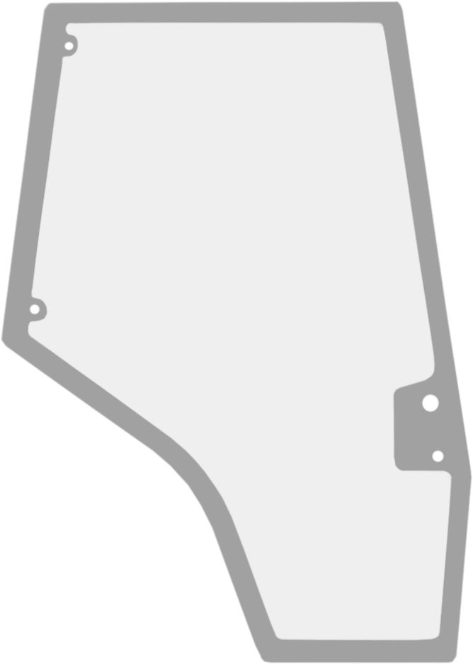 Massey Ferguson Türscheibe grün, rechts, für Traktor MF 5000, 6000, 7000, 8000 mit Plattboden, 4272775M1