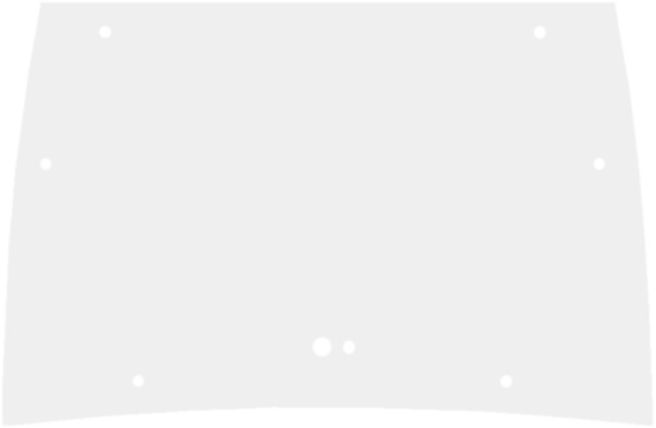 Fendt Frontscheibe grün, für Traktor Vario 200, 334810040550