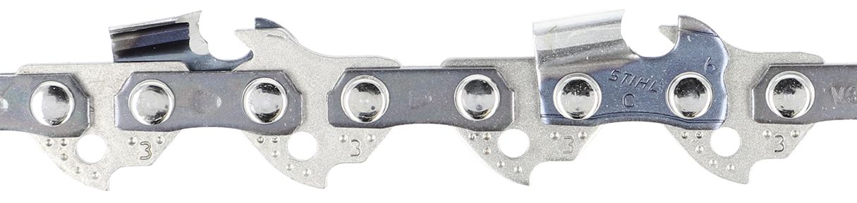 STIHL Sägekette "Picco Micro 3" 3/8" P .050"/1,3 mm, 56 Treibglieder, Halbmeißel, abgelängt, 3636 000 0056