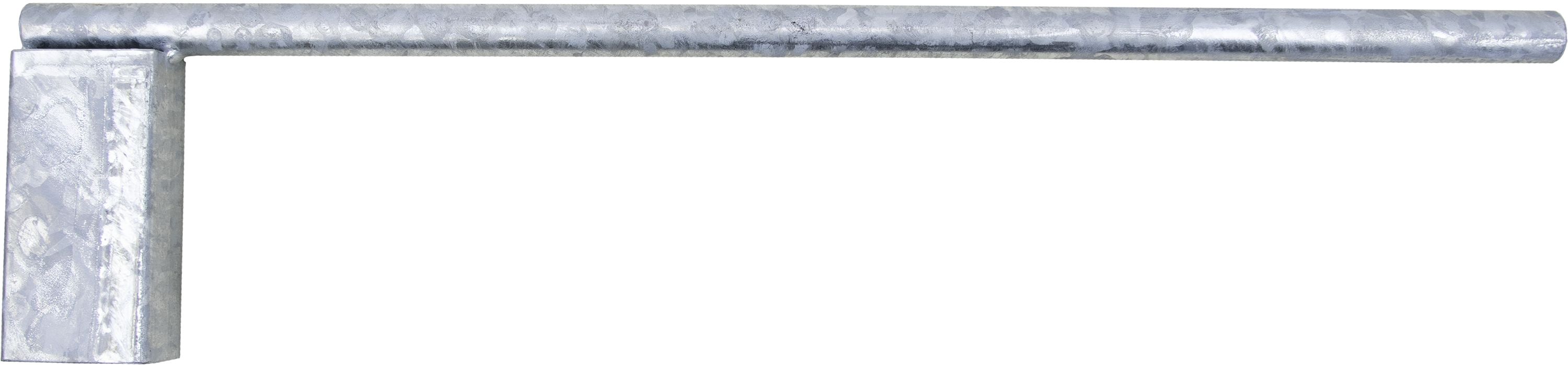 Ausleger feuerverzinkt für Schlitzfallenständer für eine Falle, Z-Profilpfähle 30 x 56 mm, 00-649