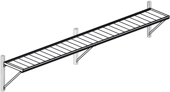 KGT Hängebord für Lilie III 1 St. 0,26 x 0,26 m pressblank