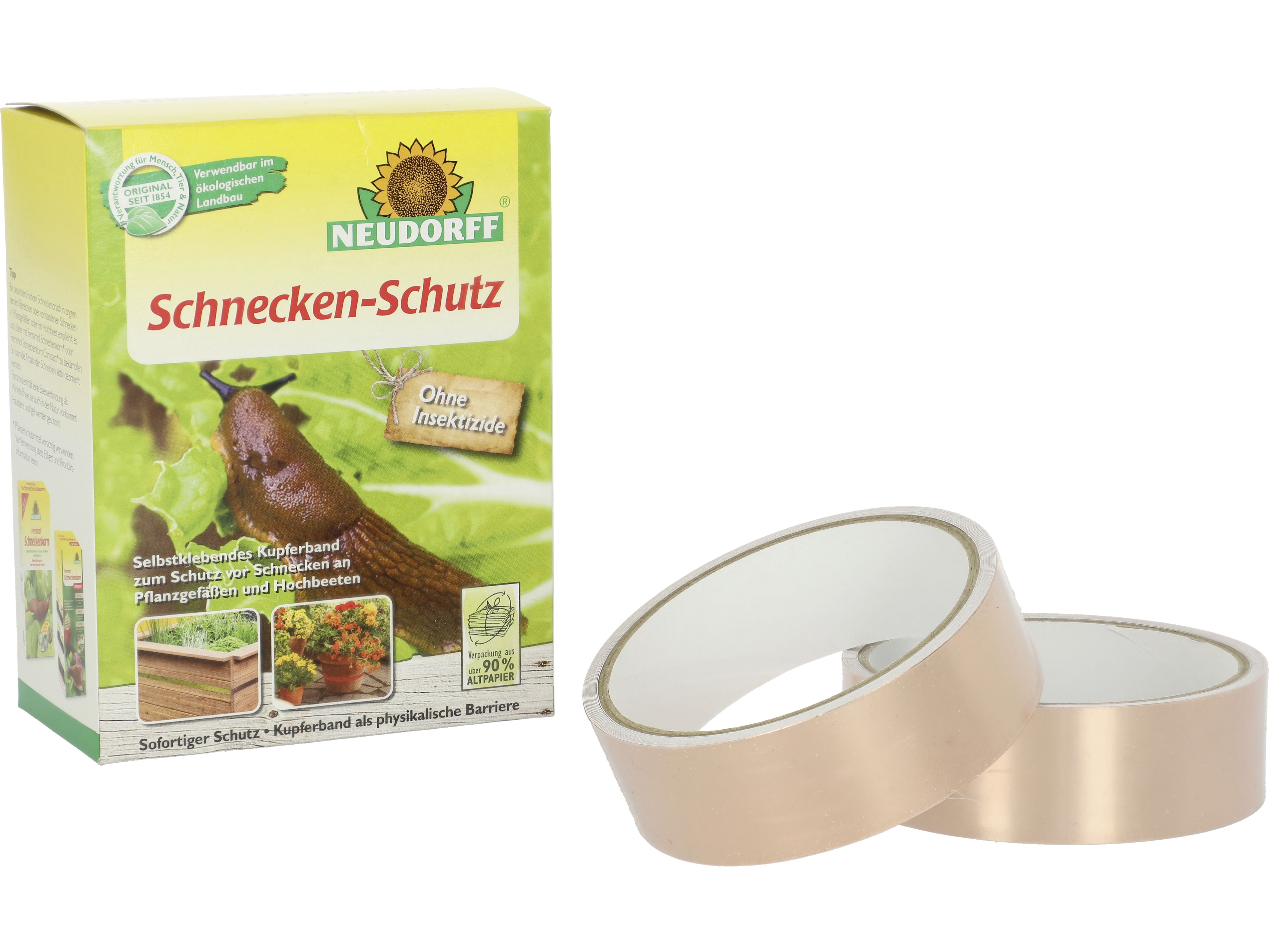NEUDORFF Schnecken-Schutz selbstklebendes Kupferband
