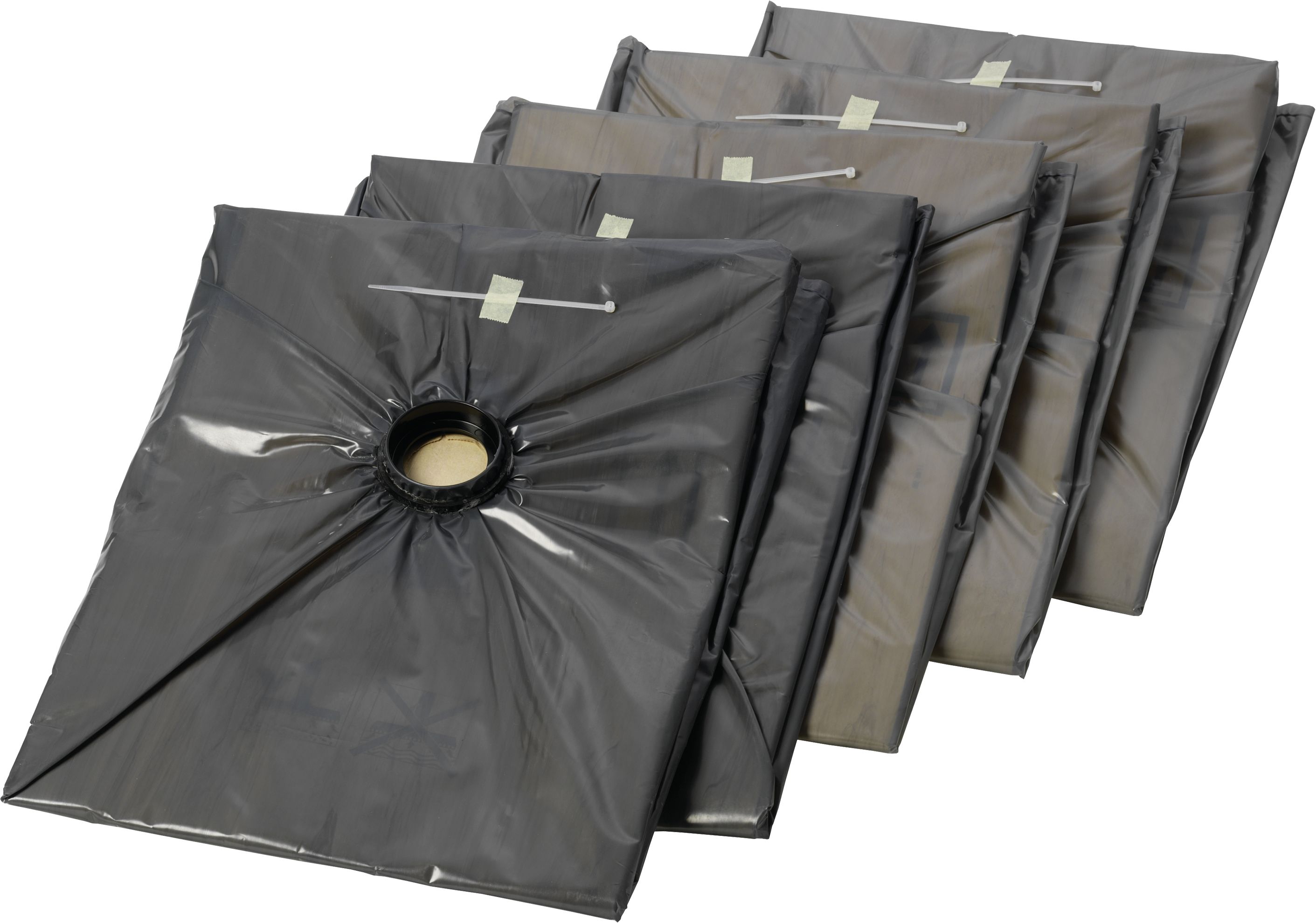 Nilfisk Filtertüte 5 St. Papier, 2-lagig, Foliensack, Verschlussdeckel, für Sauger Attix 300, Staubklasse H, 302001040