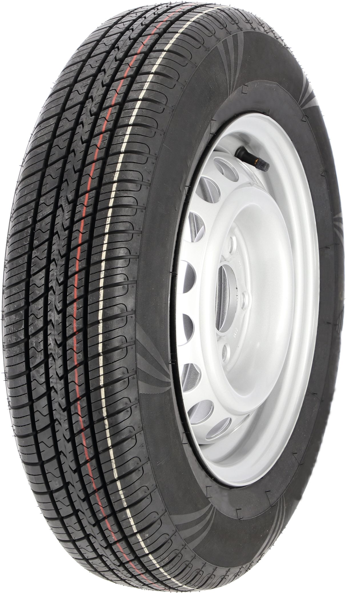 Komplettrad 155/80 R 13 XL 84N PKW Anhängerreifen TL 4.50 x 13 5/67/112 ET +30