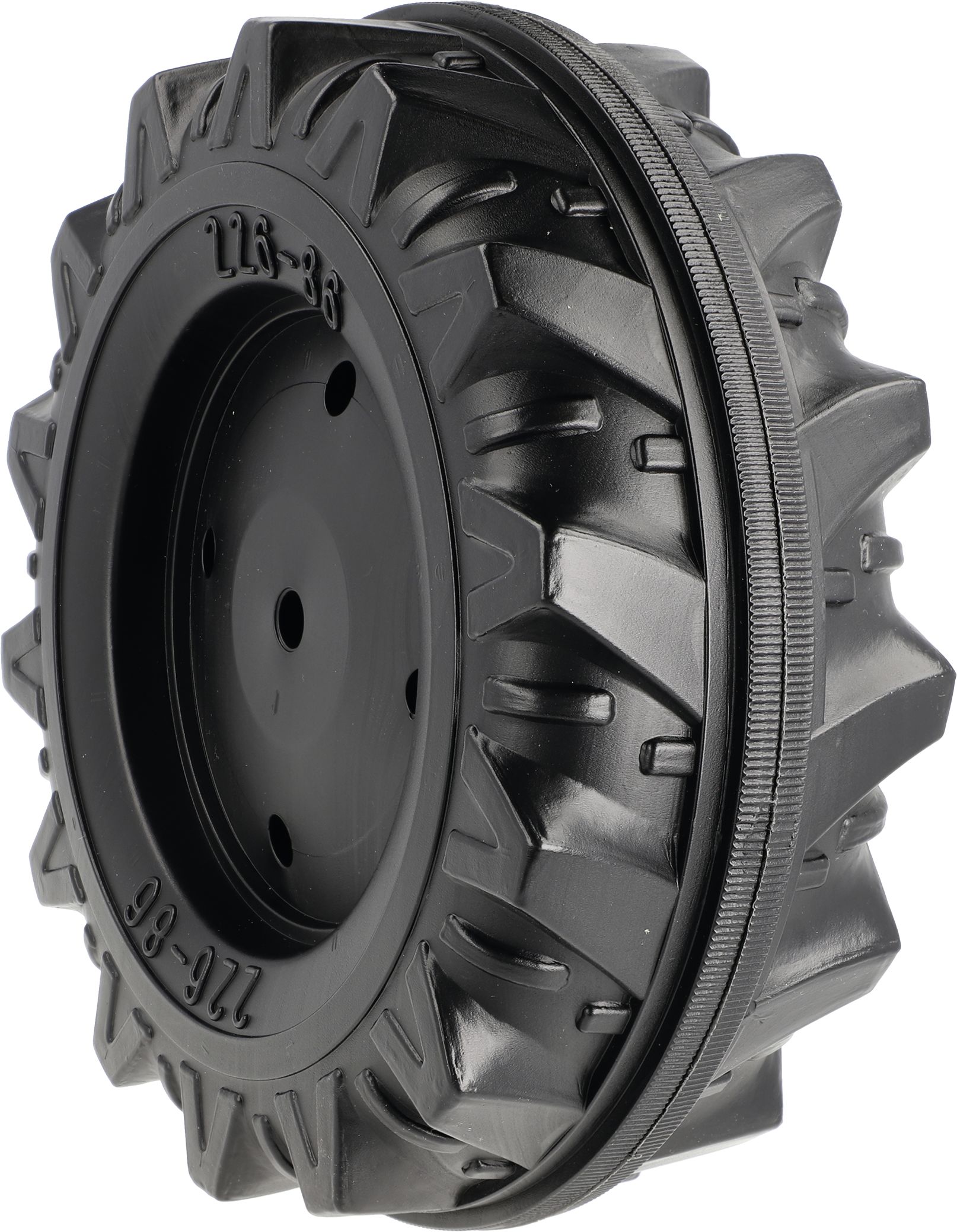 Rolly Toys Vorderrad 226 x 86 - 10 mm-Achse für Trettraktor Farmtrac, ohne Laufreifen, 287 000 004 80