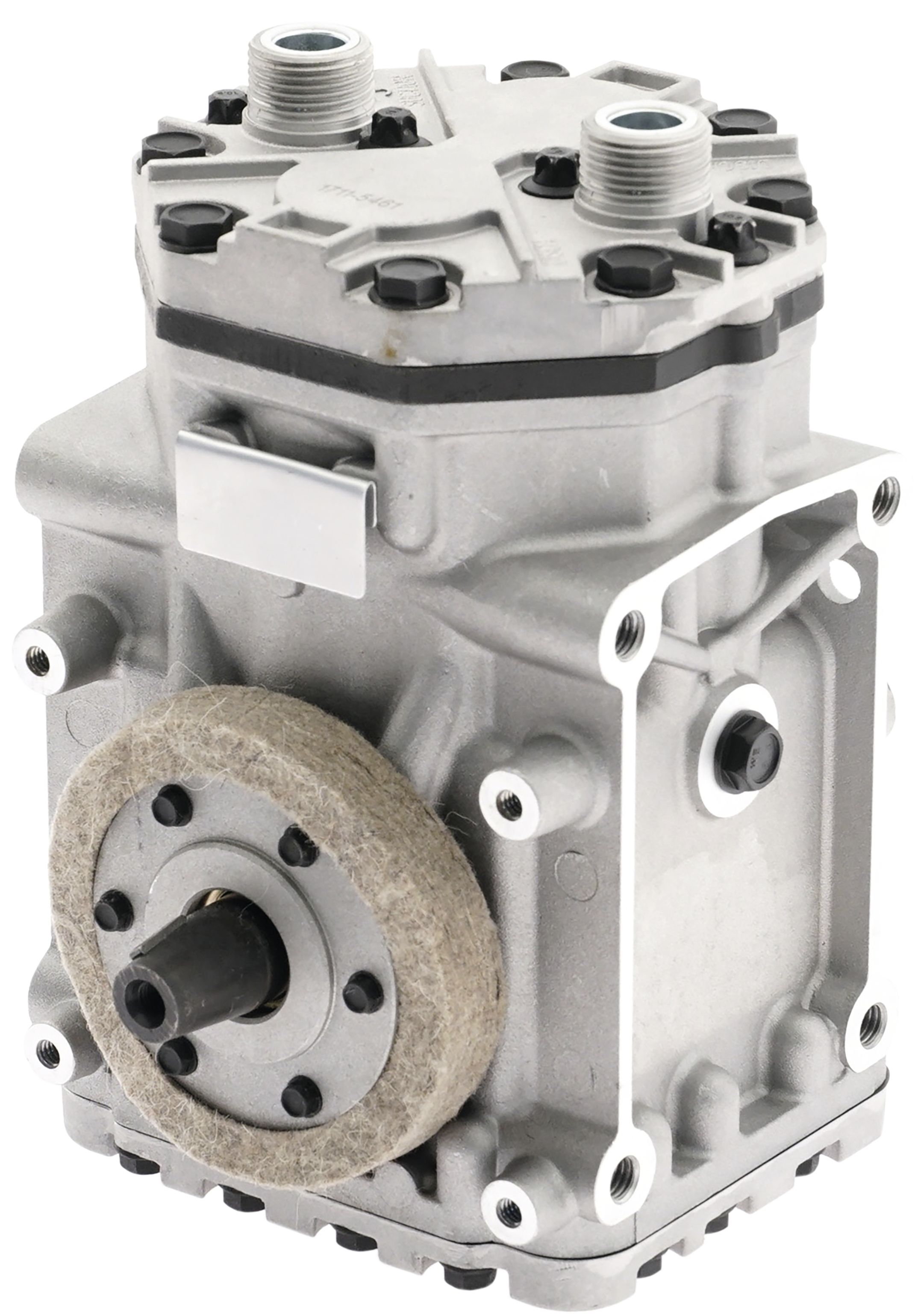 Klimakompressor 12 V ohne Riemenscheibe, für Case Construction, Massey Ferguson, Ford New Holland, 850352N